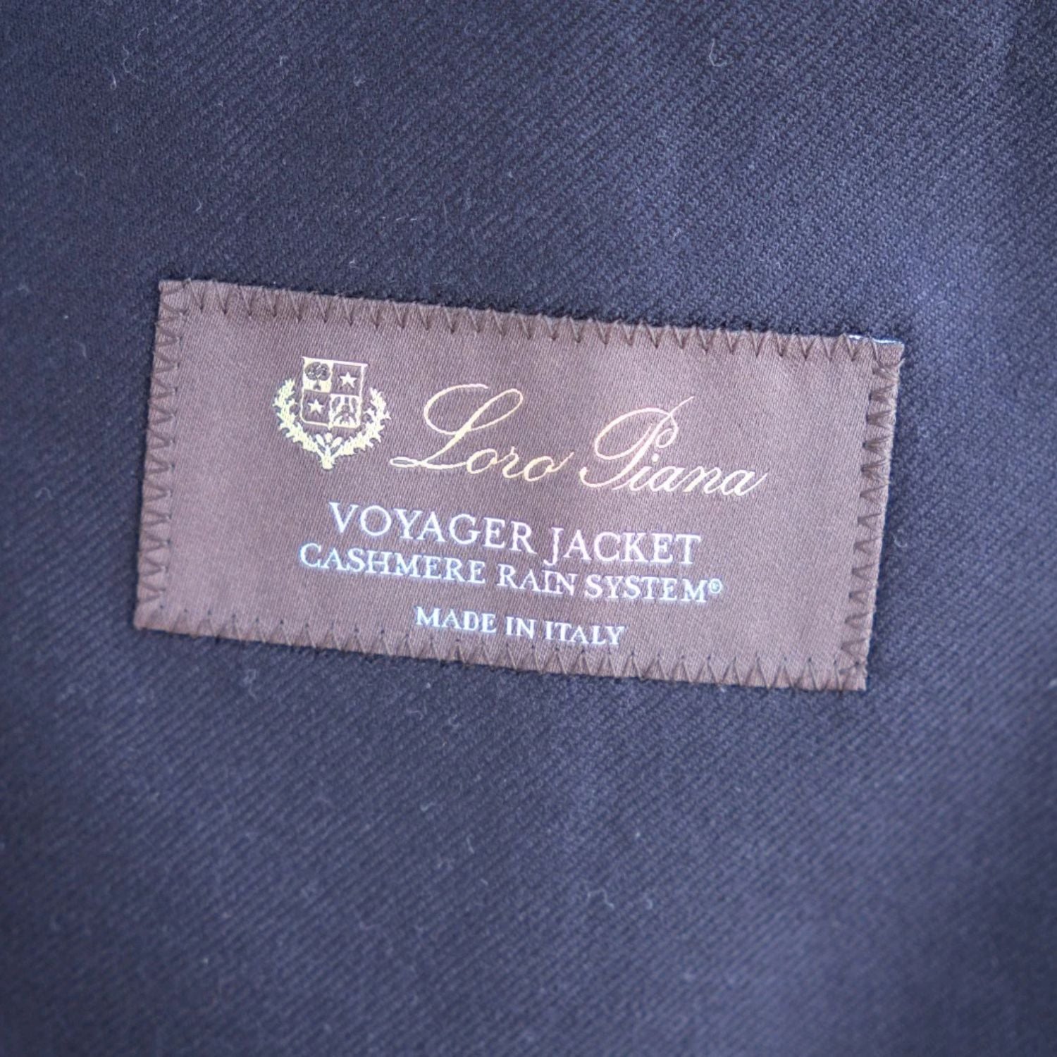 Dark Navy "Voyager" Cashmere Blazer (EU 50)