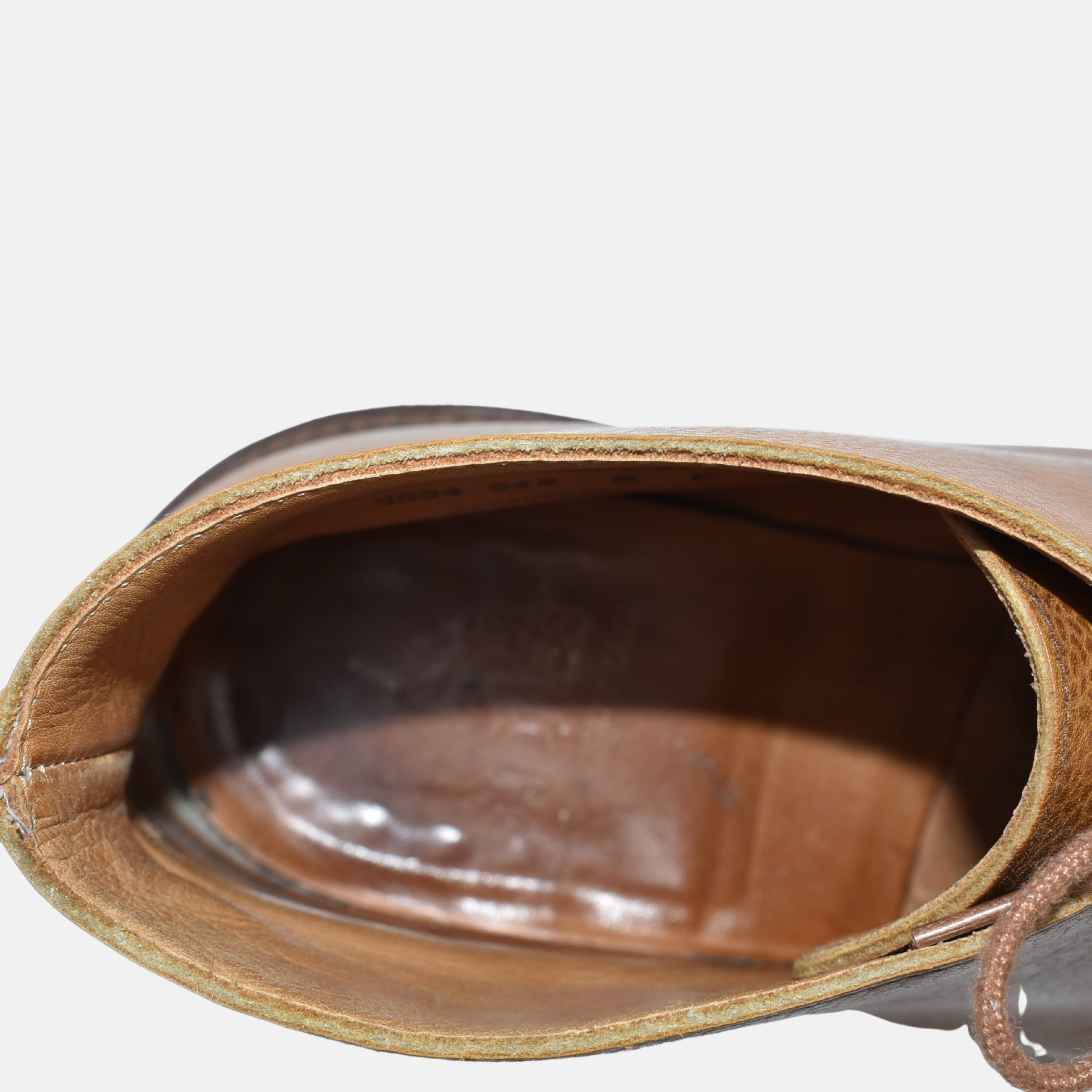 Ochre Half Boots made of Leather (EU 42)
