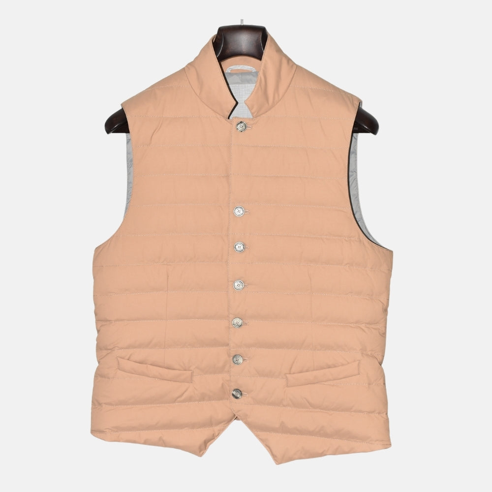 Beige Down Vest (M)