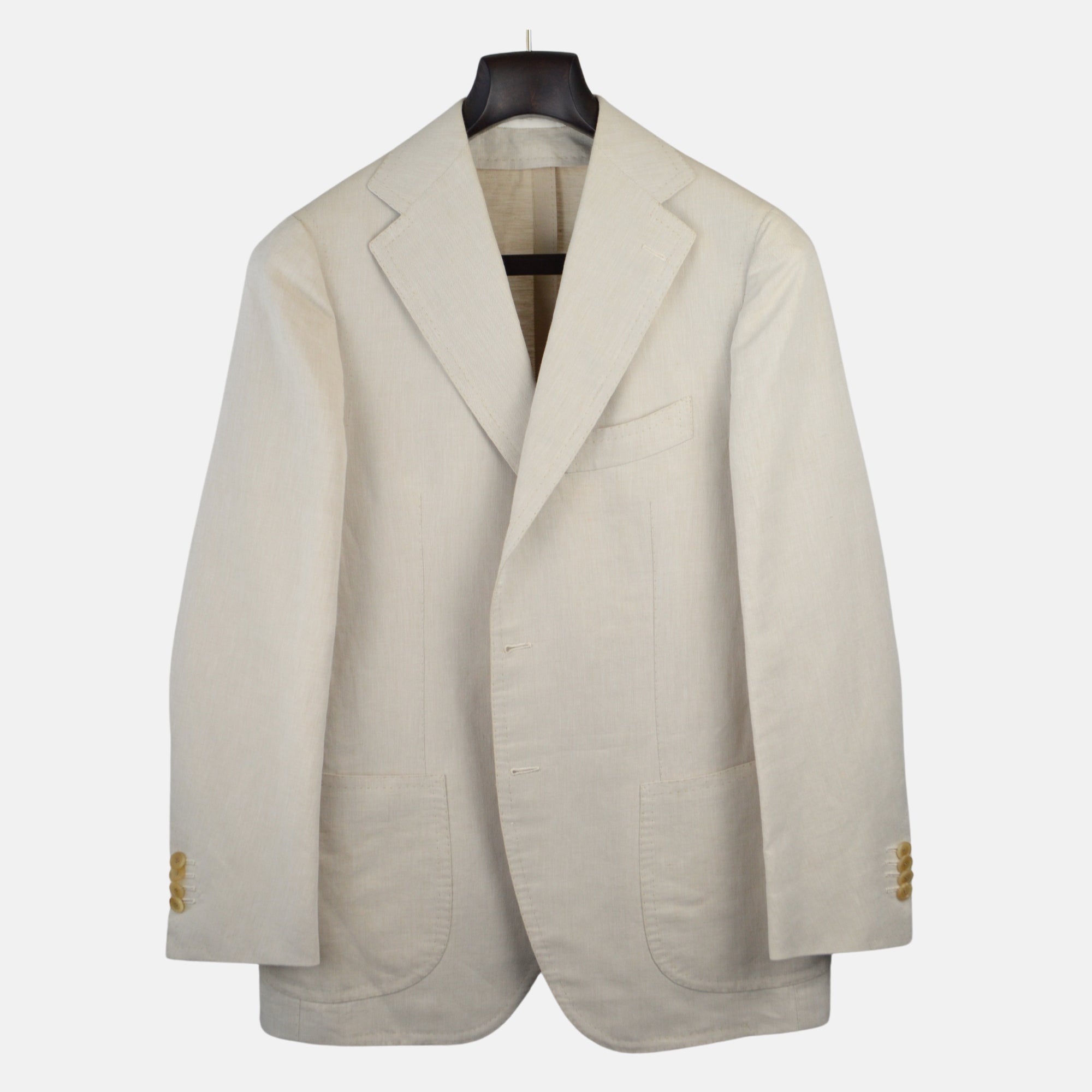 Offwhite Suit made of Linen/Cotton (EU 46)