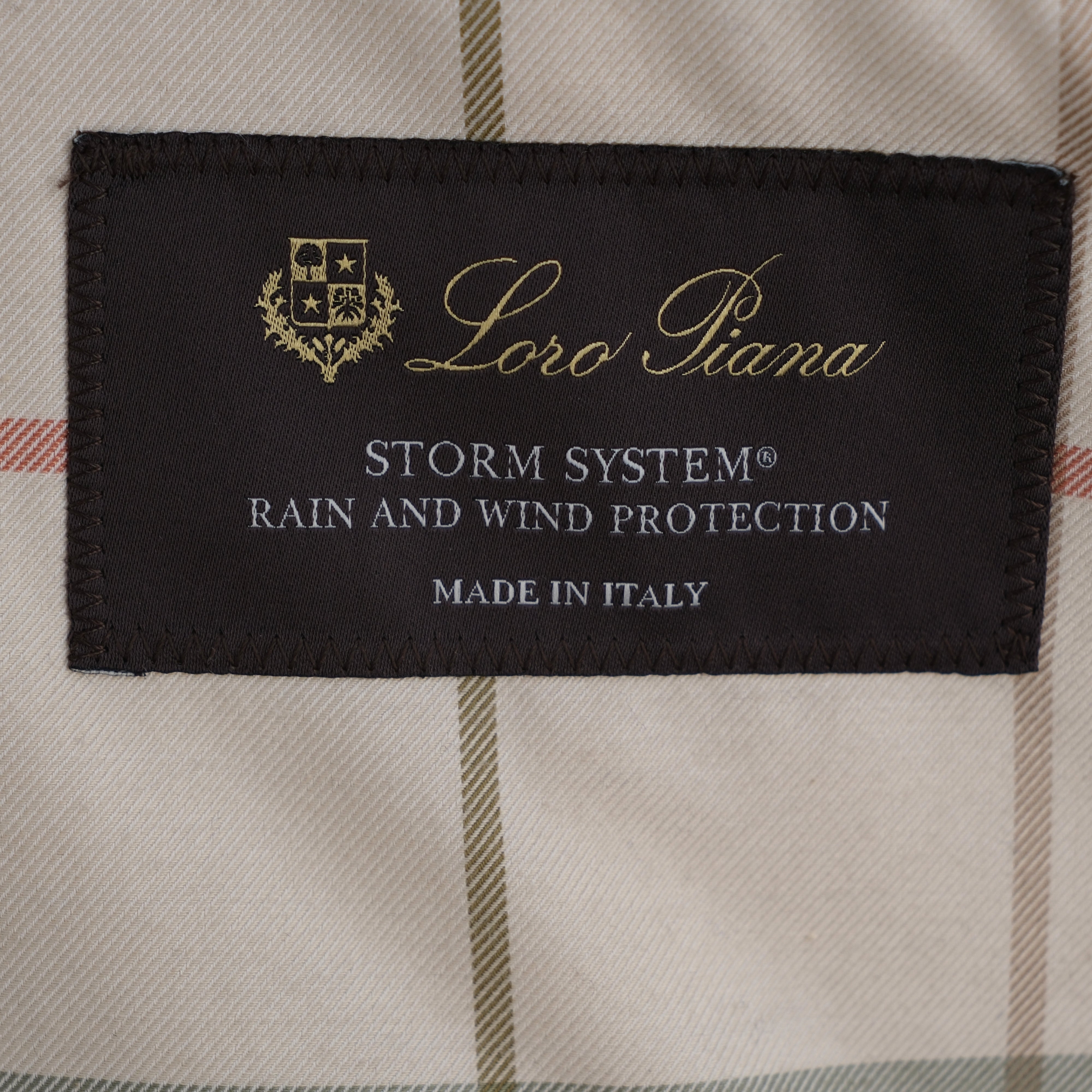 Blue Storm System Parka made of Cashmere/Polyamide/Elastane with Suede Details (S)