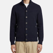 Navy Blue Cardigan made of Cashmere (EU 48)
