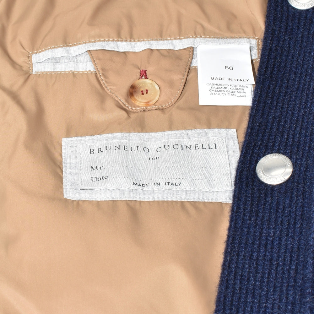 Navy Vest made of Cashmere (EU 56)