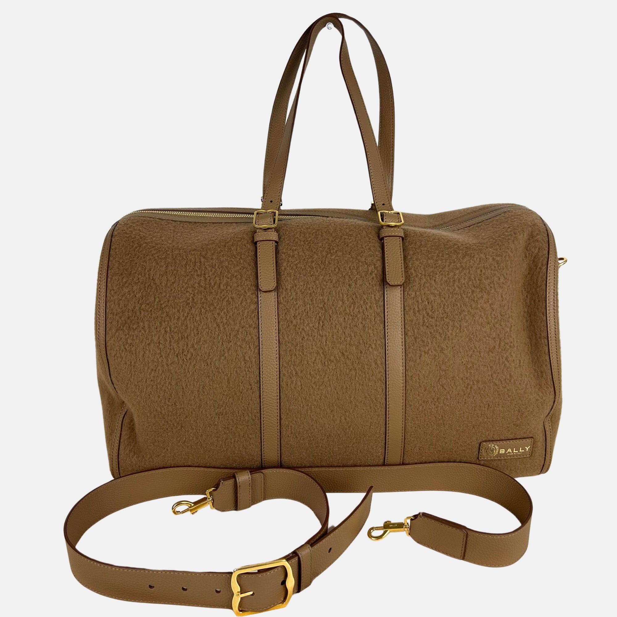 Camel Weekender made of Cashmere/Wool