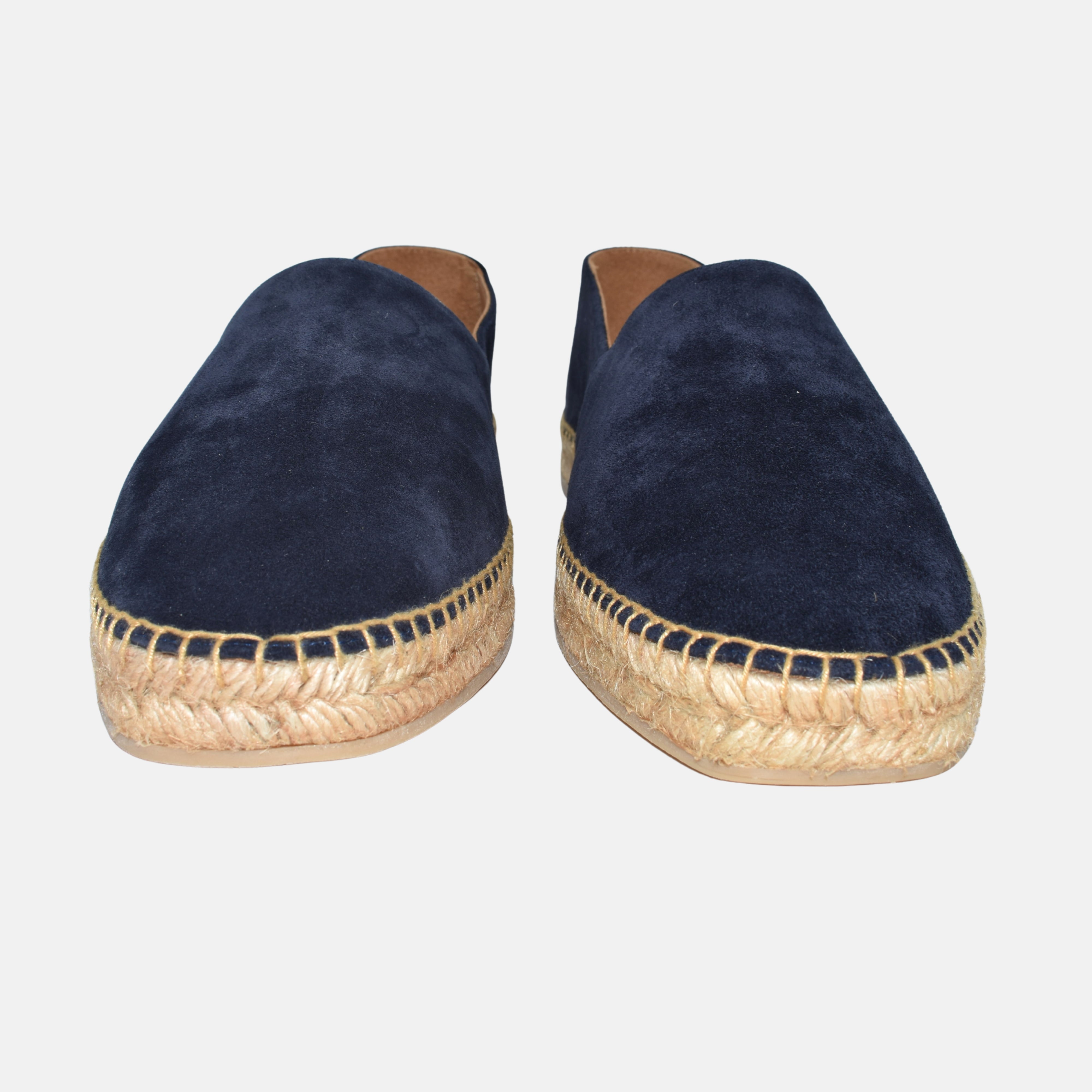 Navy Espadrilles made of Calfskin (EU 42)