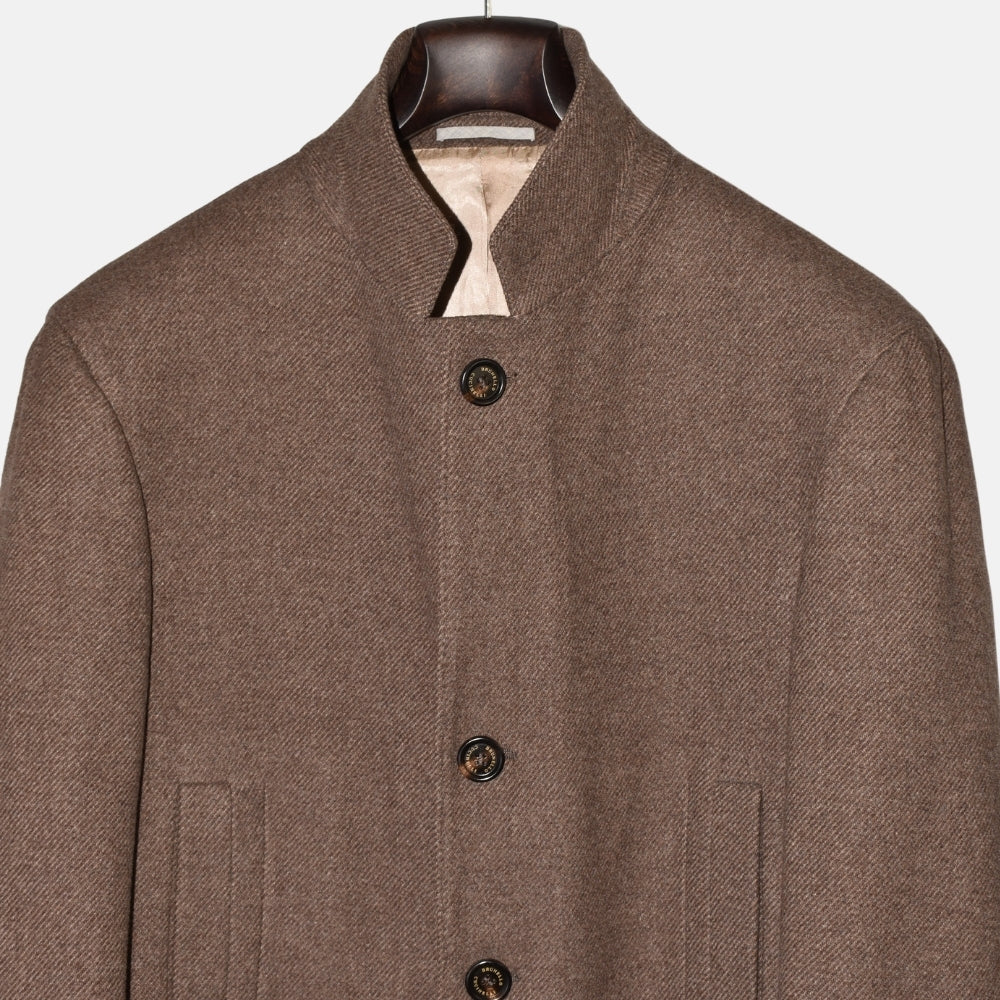 Brown Coat made of Wool/Cashmere (EU 52)