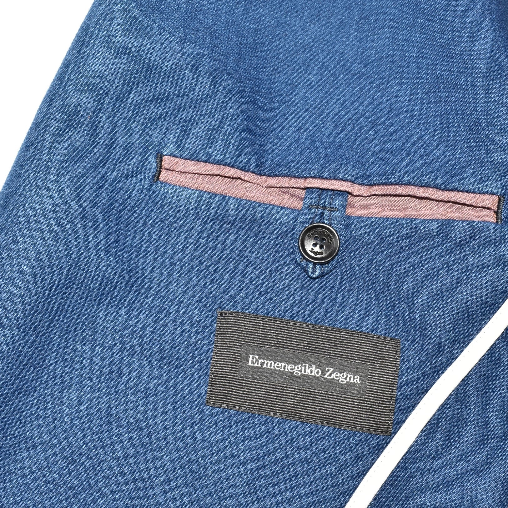 Blue Denim Blazer made of Cotton (EU 50)