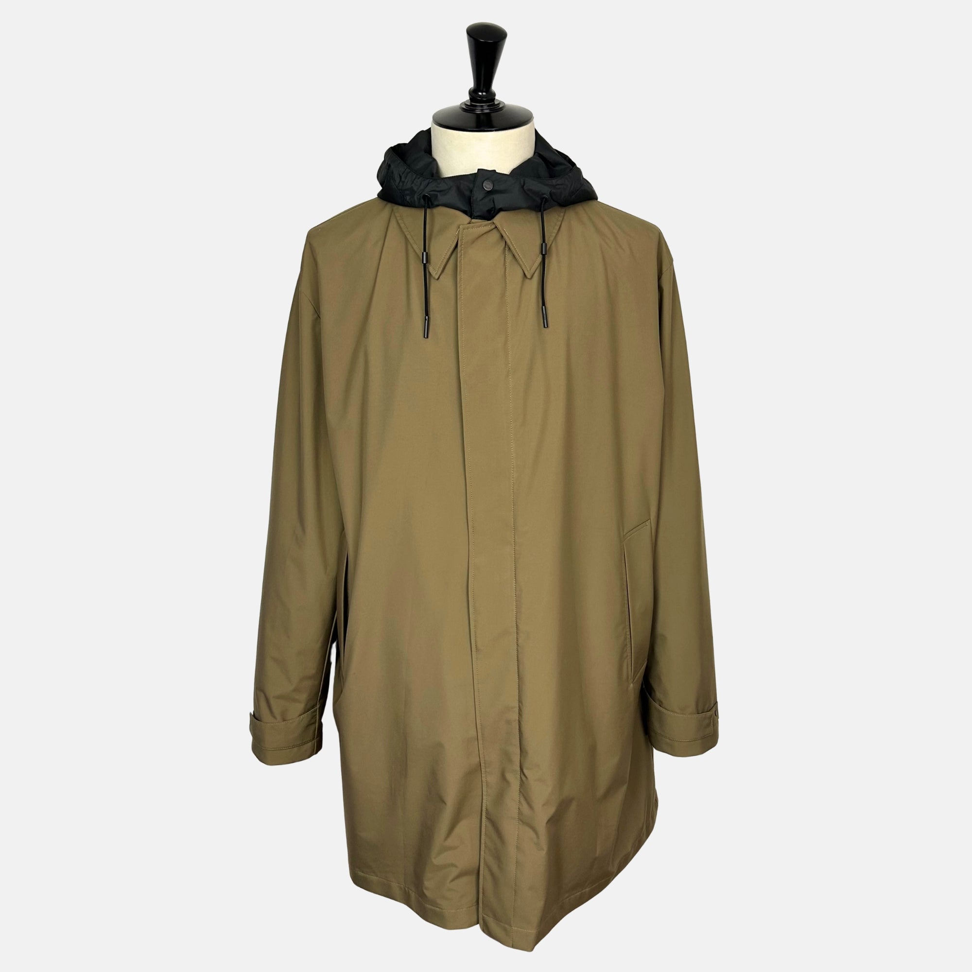 Khaki  Rain Coat made of Polyester (EU 60)