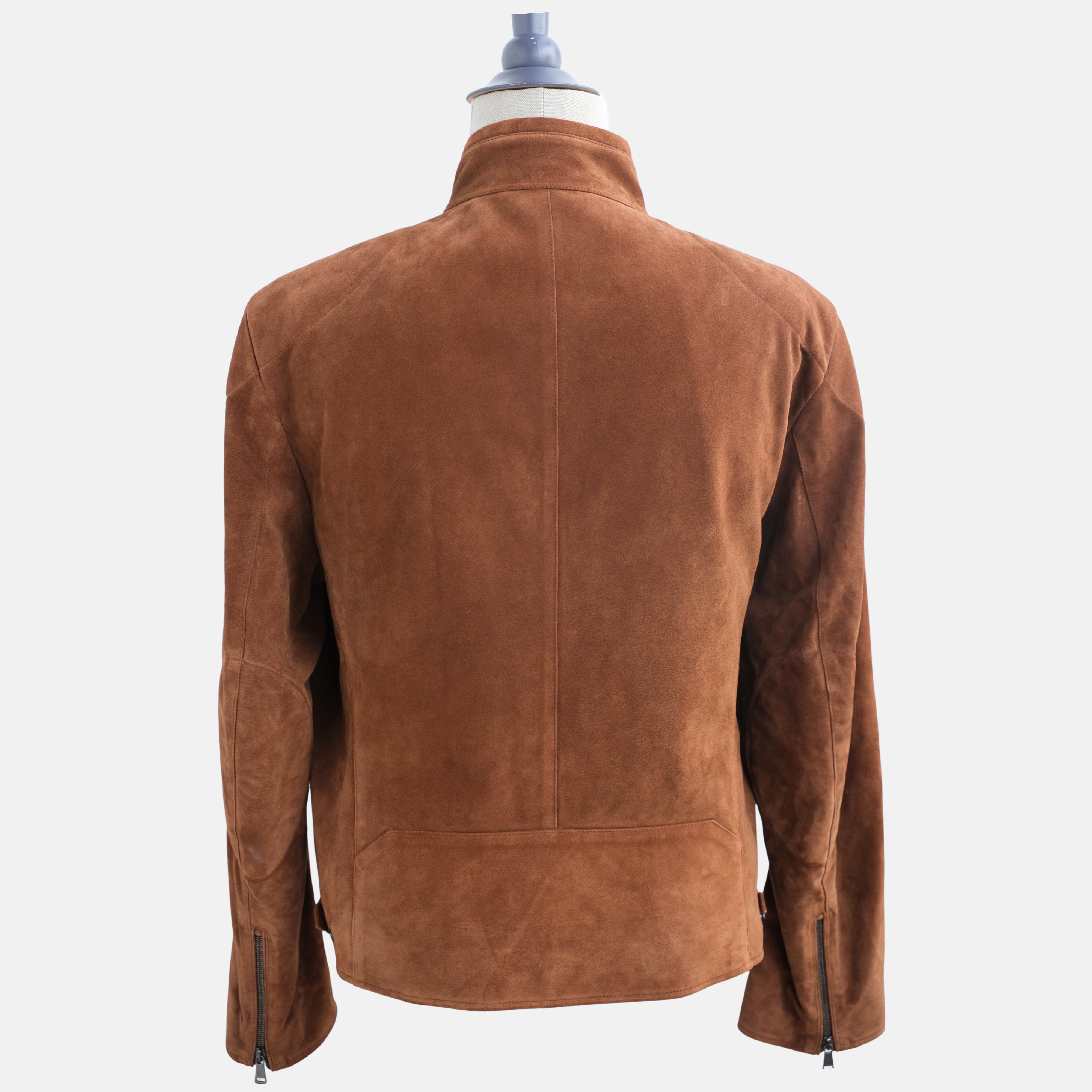 Brown Trucker Suede Jacket (L)