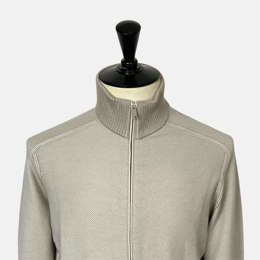 Ecru  Cardigan made of Cashmere/Silk (EU 50)