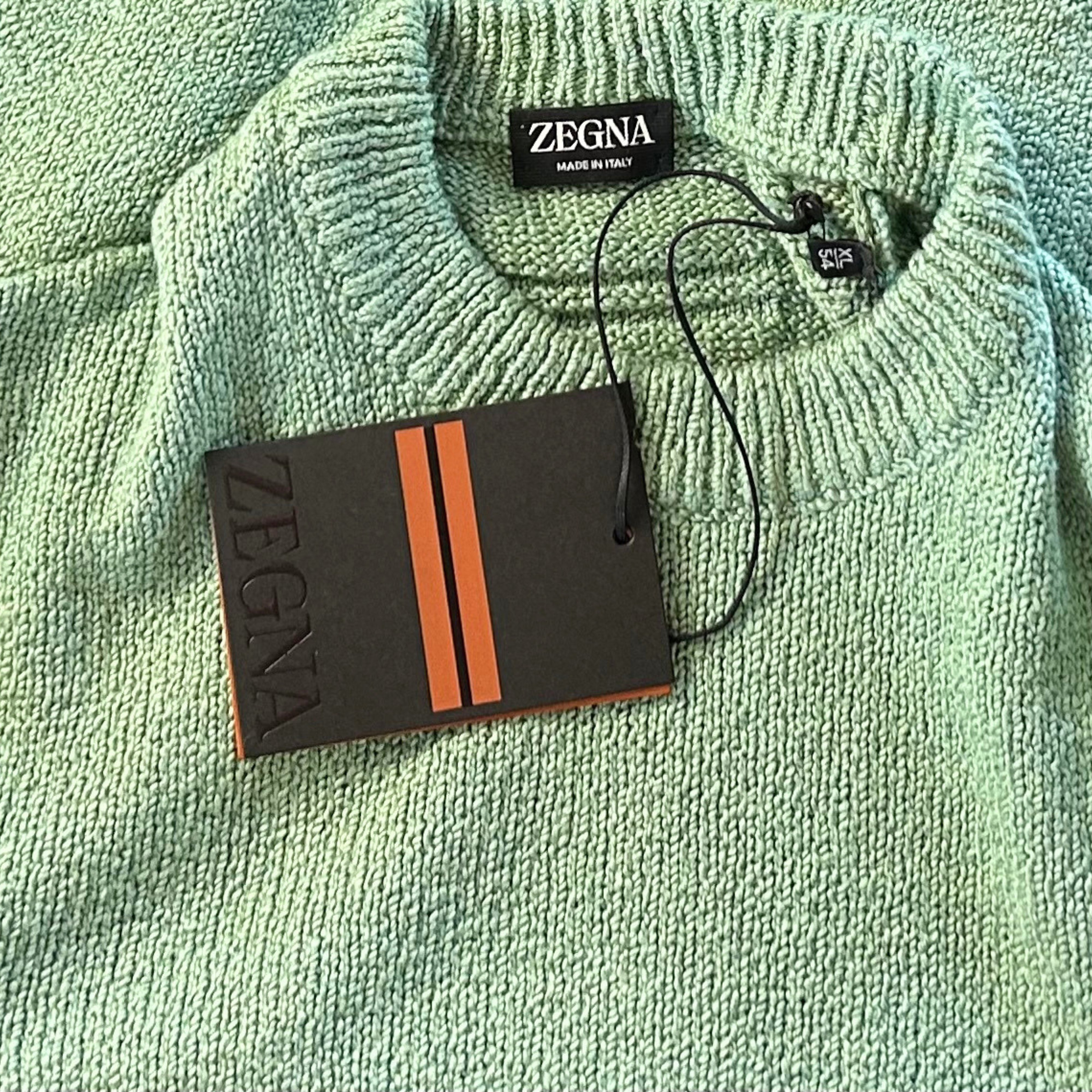 Green Sweater made of Cotton (EU 54)