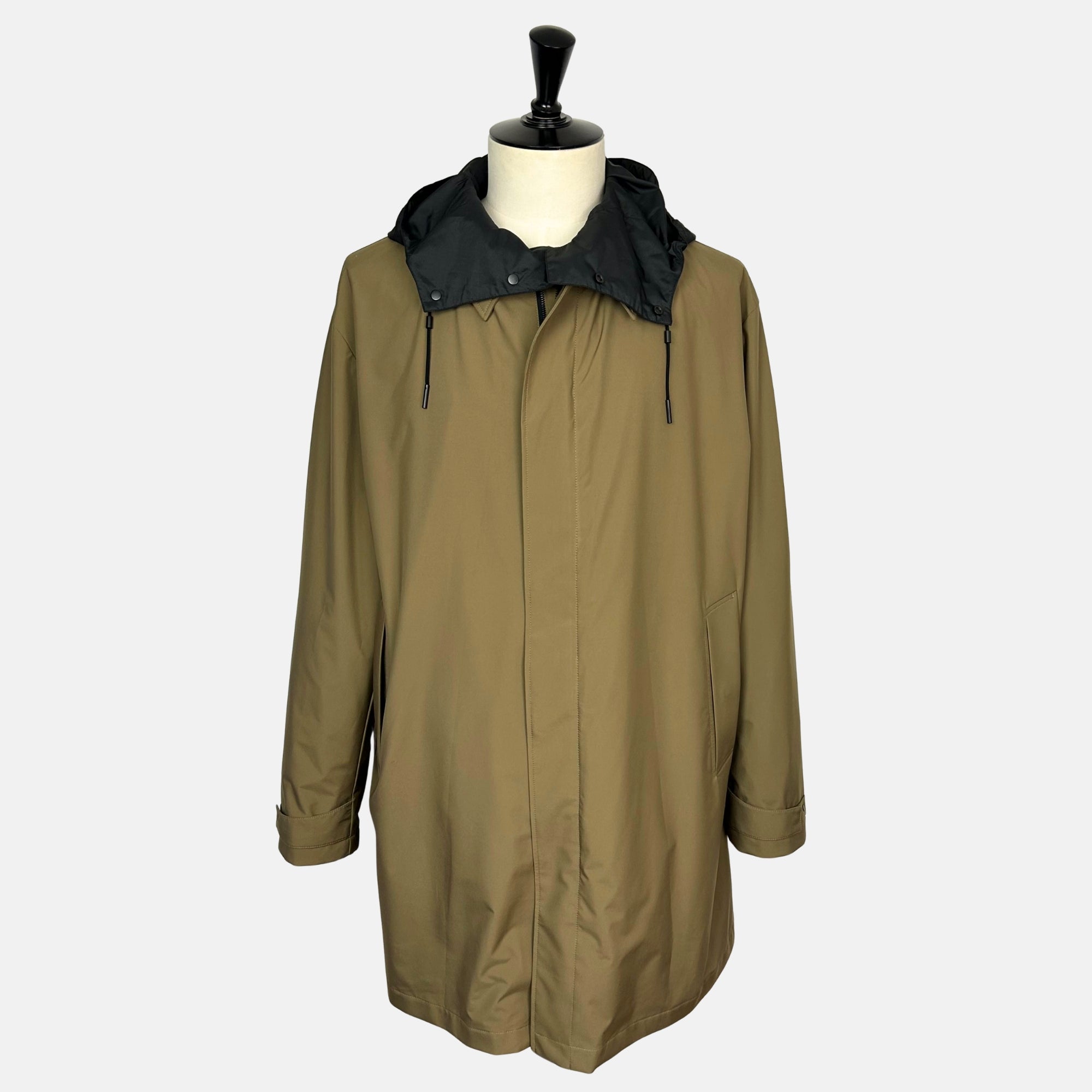 Khaki  Rain Coat made of Polyester (EU 60)