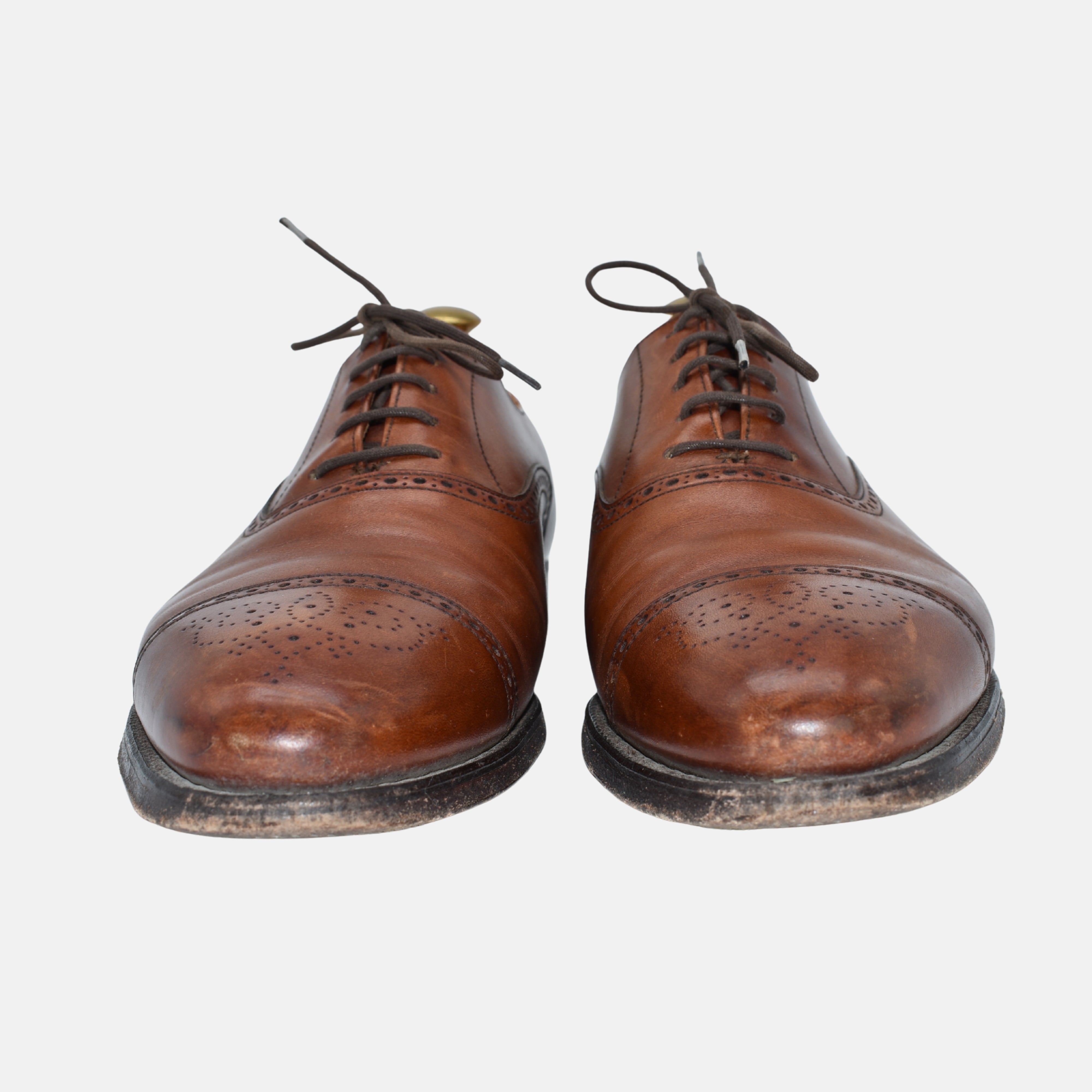 Cognac Shoes made of Leather (EU 42)