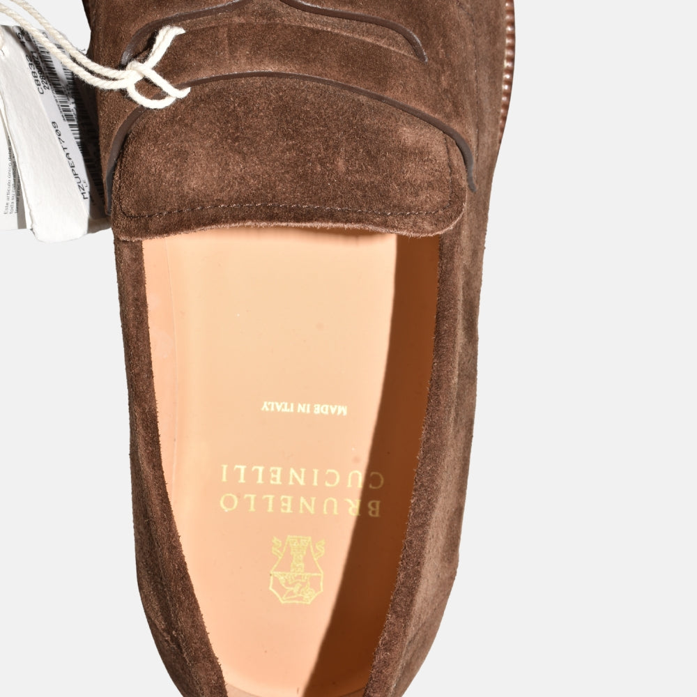 Brown Shoes made of Suede (EU 45)