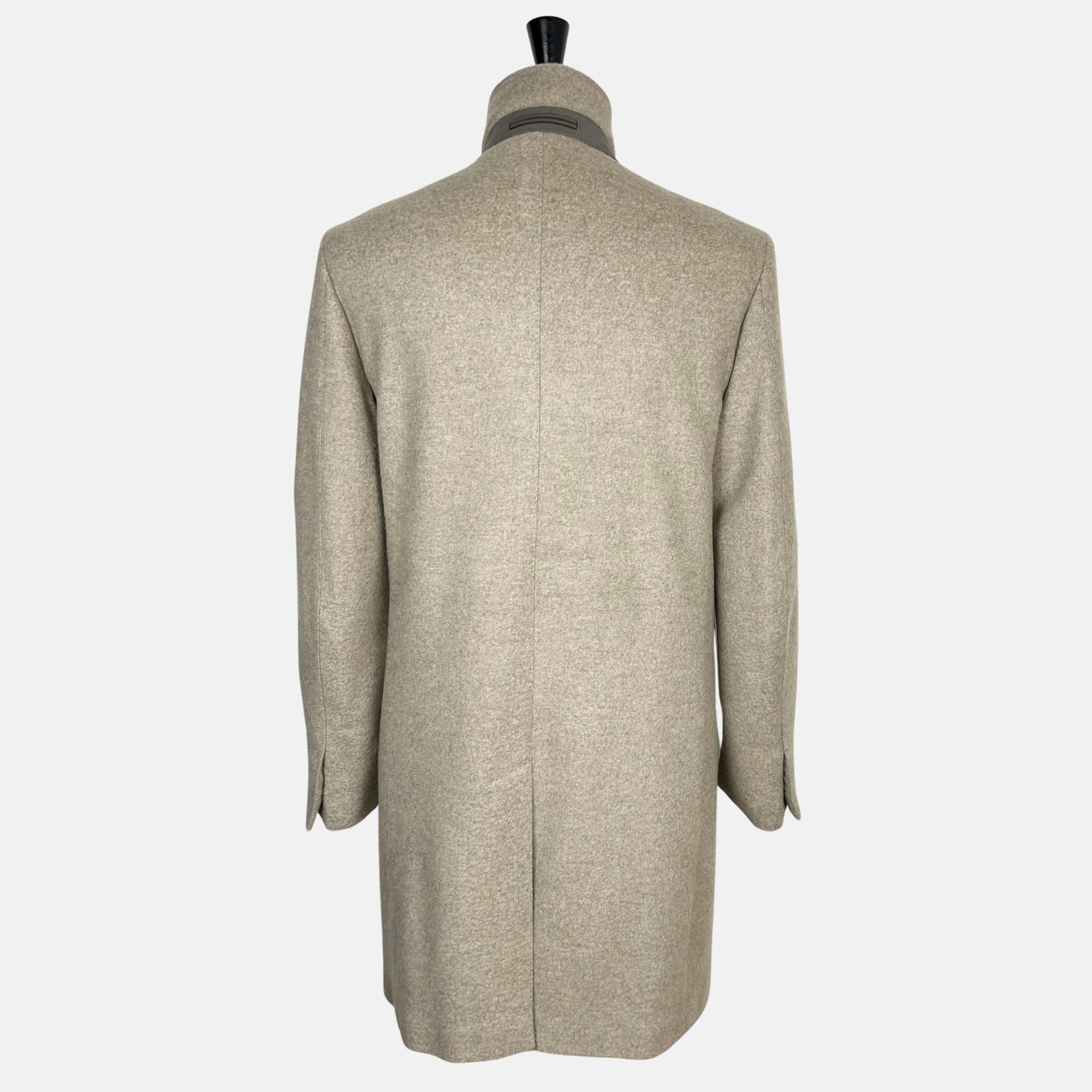 Greige Coat made of Cashmere (EU 50)