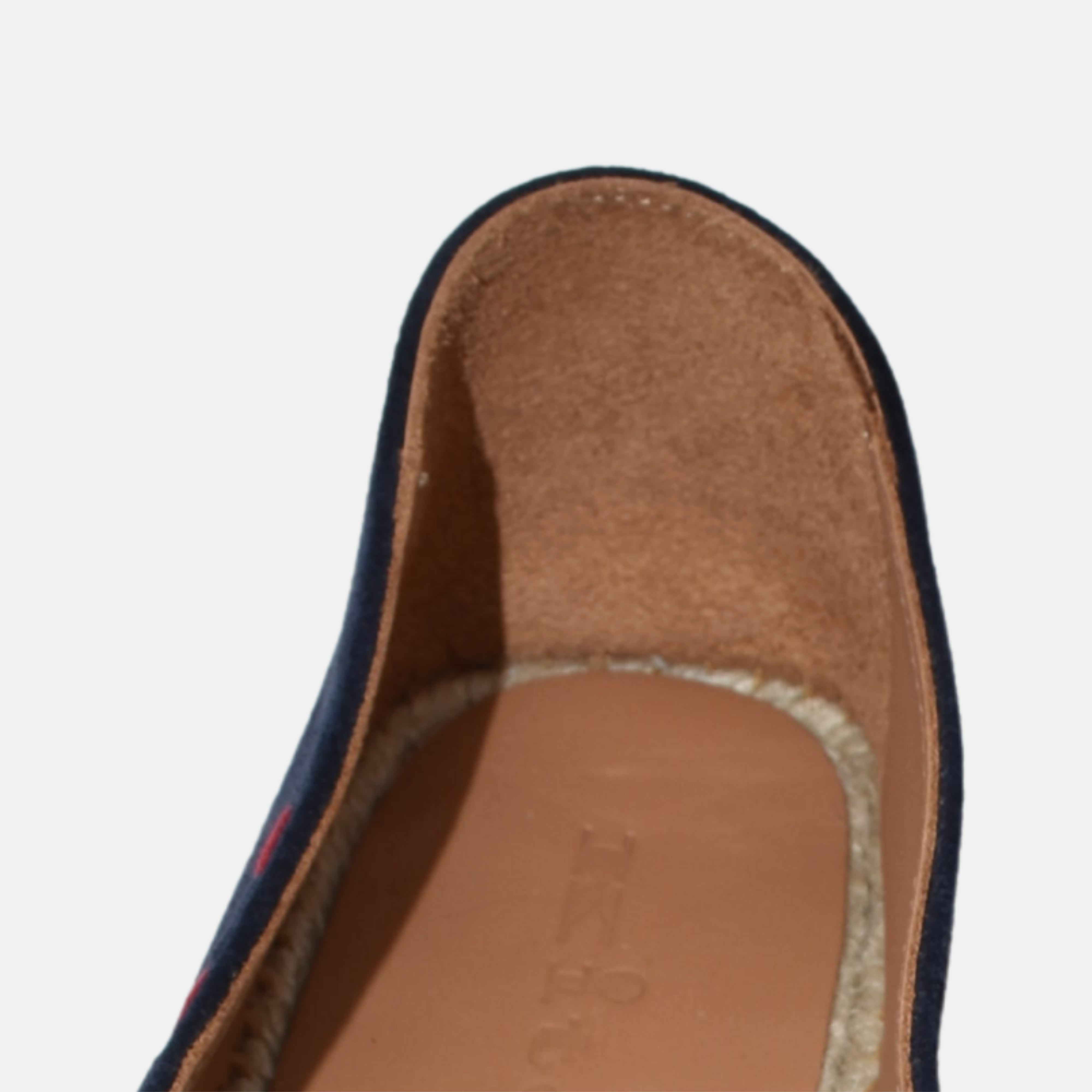 Navy Espadrilles made of Calfskin (EU 42)