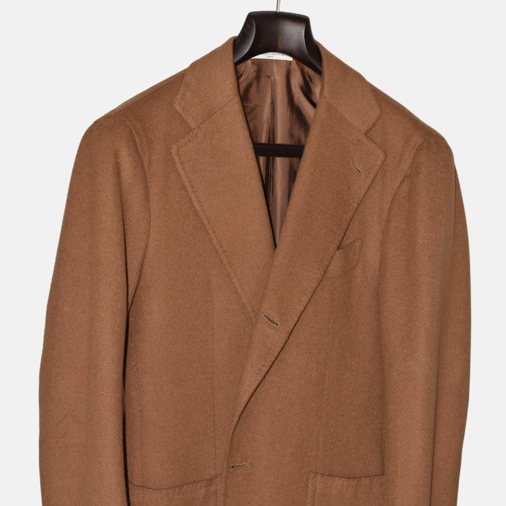 Brown Cashmere/Silk Blazer (EU 46)