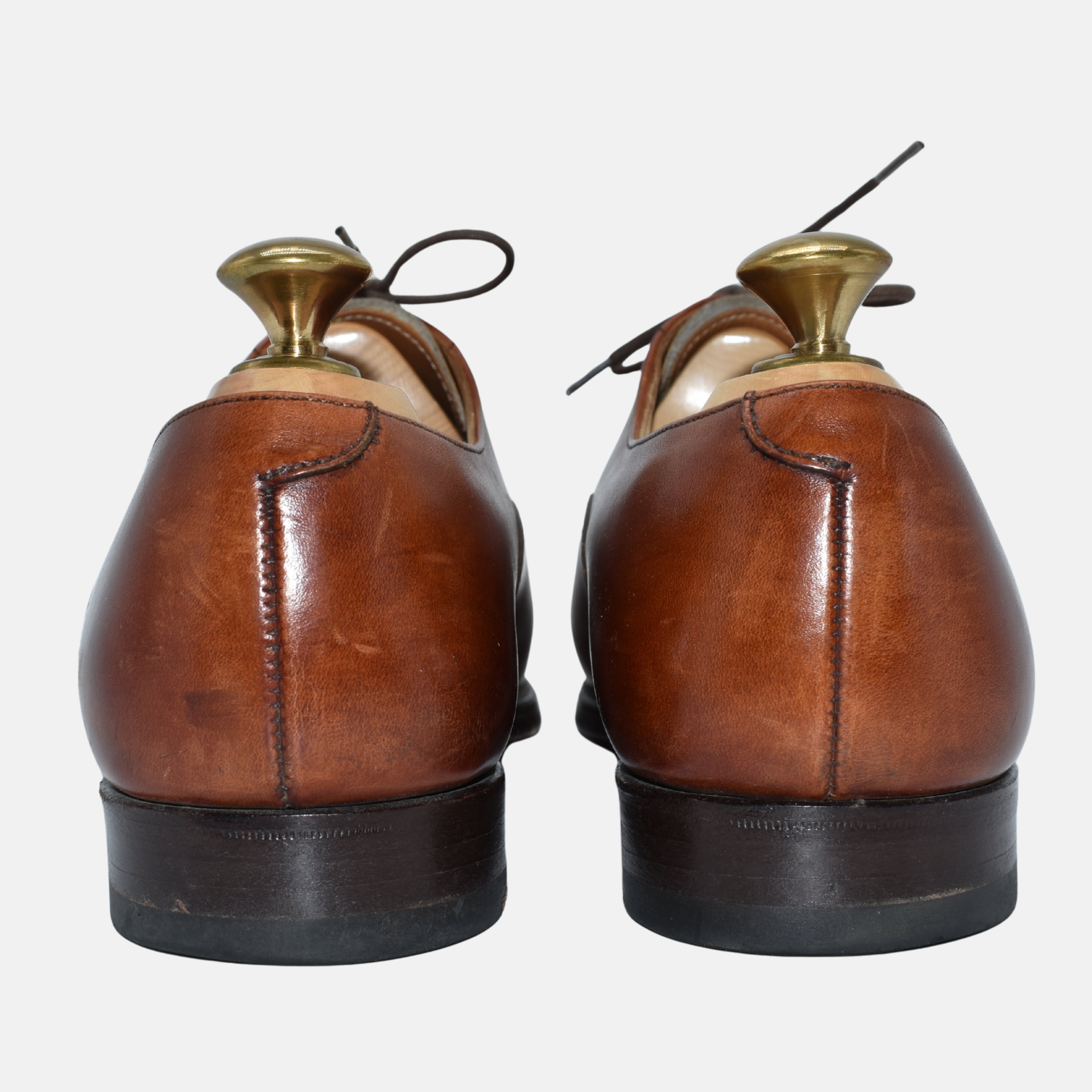 Cognac Shoes made of Leather (EU 42)