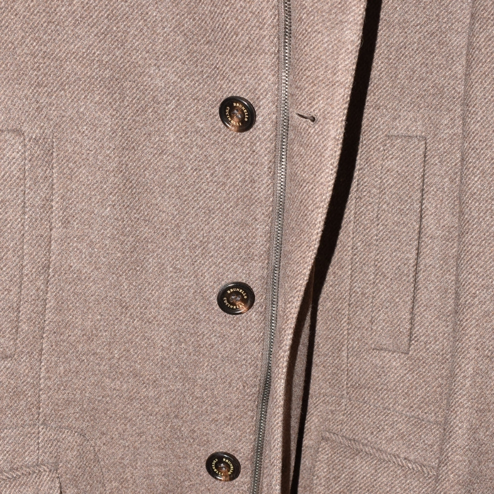 Brown Coat made of Wool/Cashmere (EU 52)