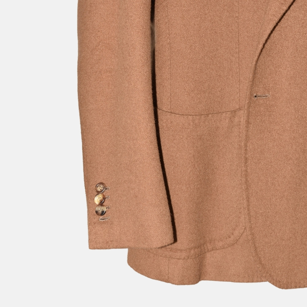 Brown Cashmere/Silk Blazer (EU 46)
