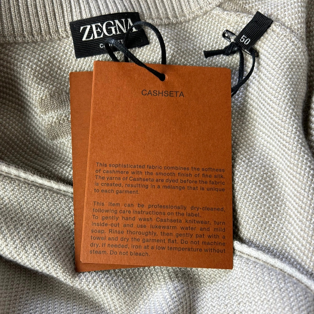 Ecru  Cardigan made of Cashmere/Silk (EU 50)