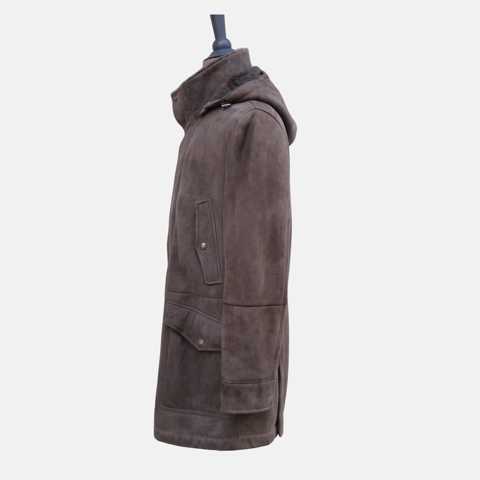 Brown Shearling Coat (L)