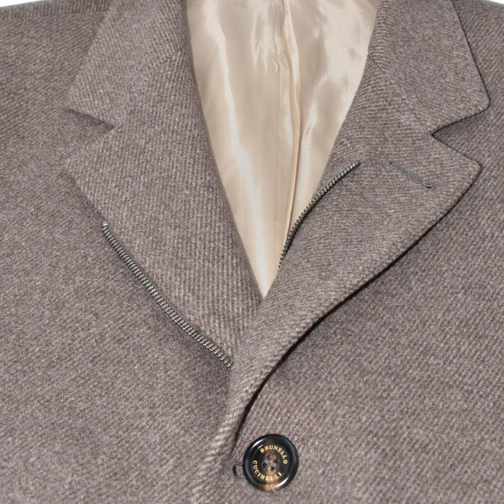 Brown Coat made of Wool/Cashmere (EU 52)