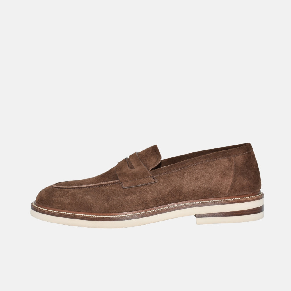 Brown Shoes made of Suede (EU 45)