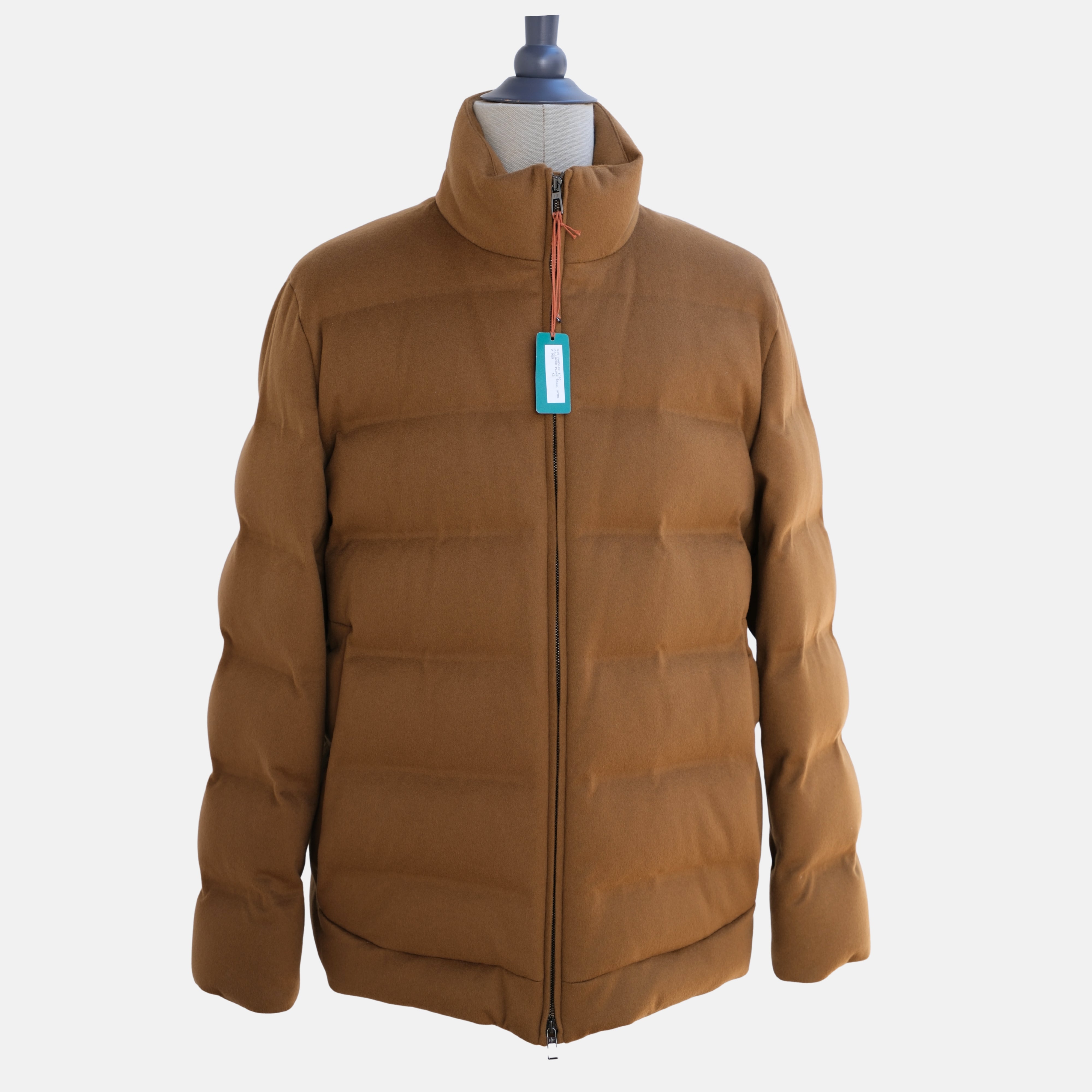 Ochre Down Jacket "C.O.L.D" made of Cashmere (XL)