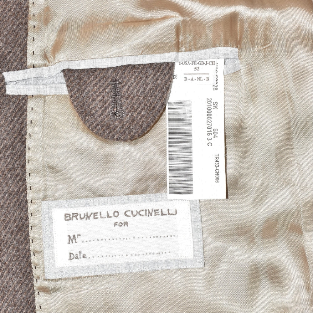 Brown Coat made of Wool/Cashmere (EU 52)