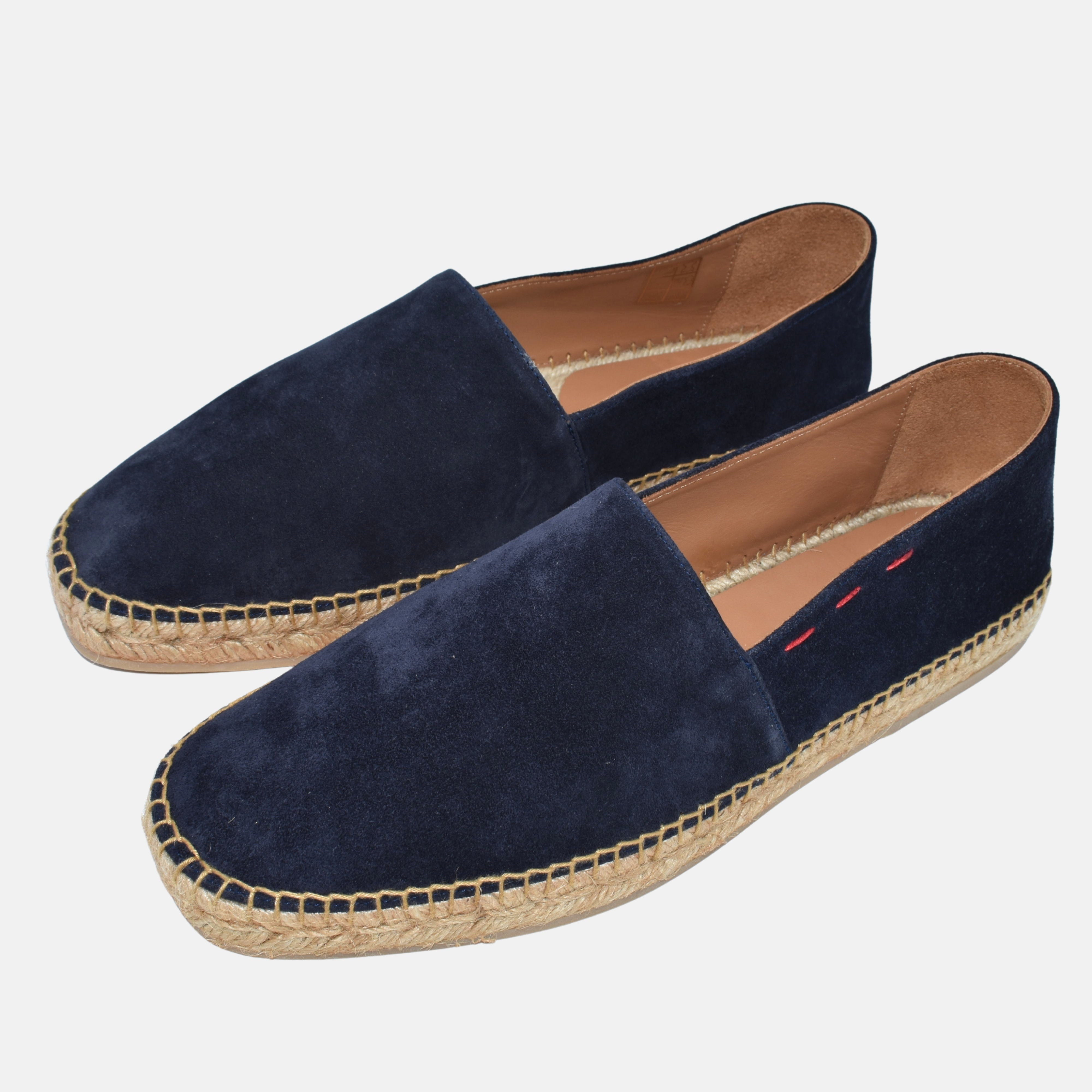 Navy Espadrilles made of Calfskin (EU 42)