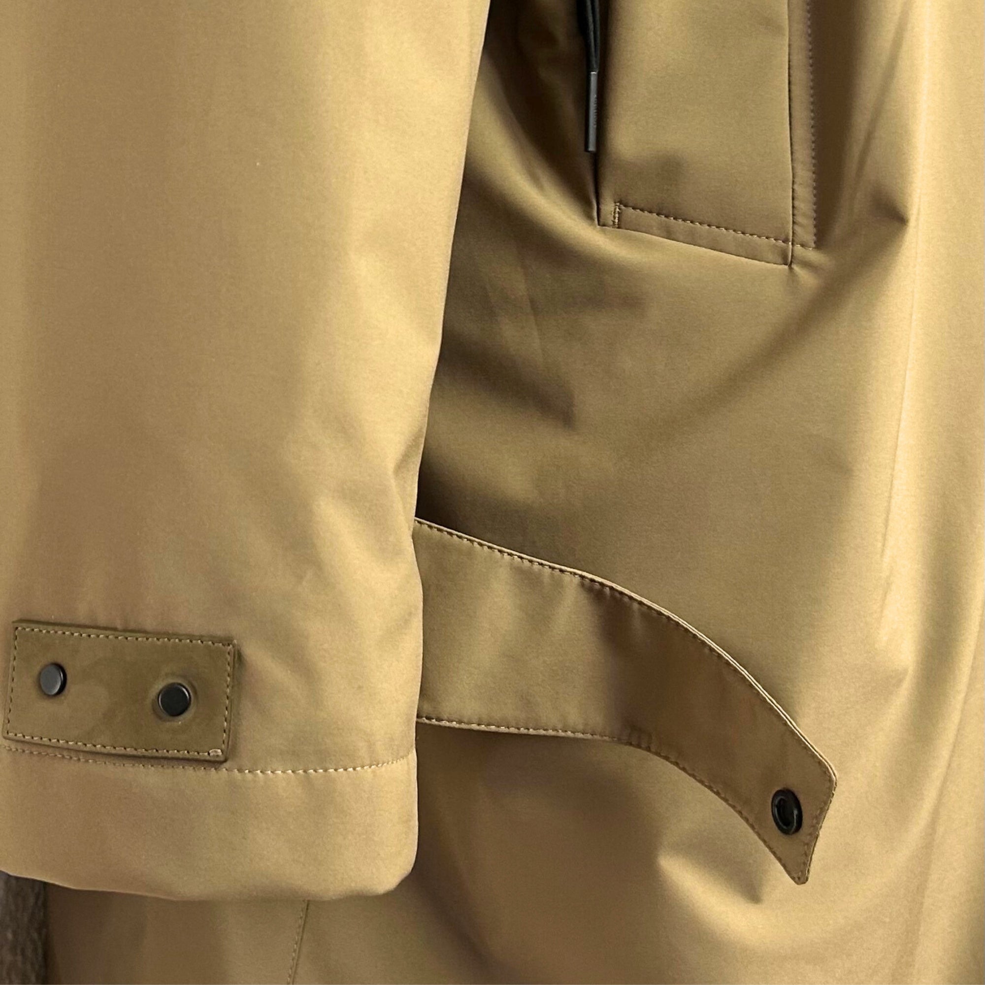 Khaki  Rain Coat made of Polyester (EU 60)