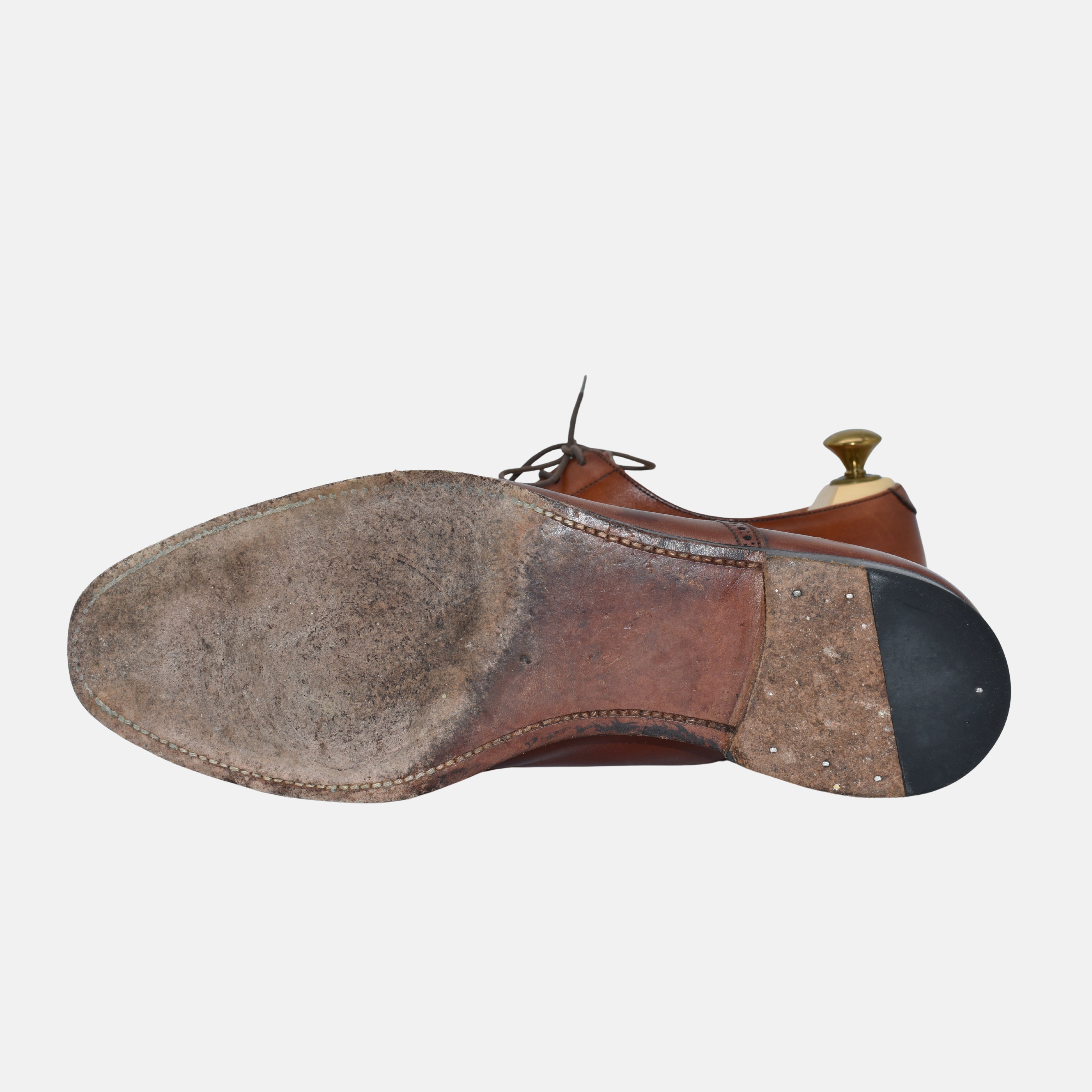 Cognac Shoes made of Leather (EU 42)