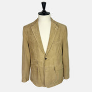 Tan Blazer made of Suede (L)