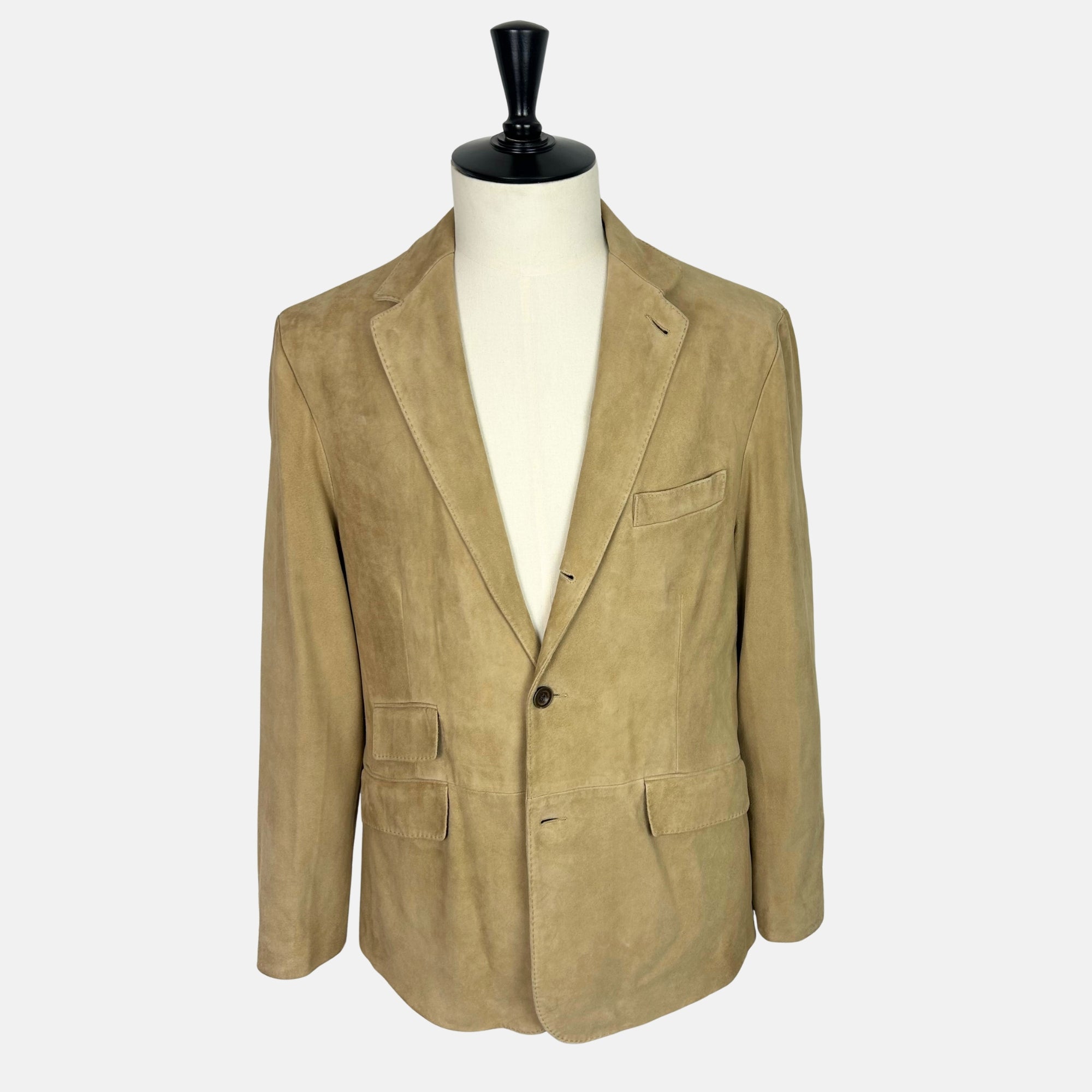 Tan Blazer made of Suede (L)