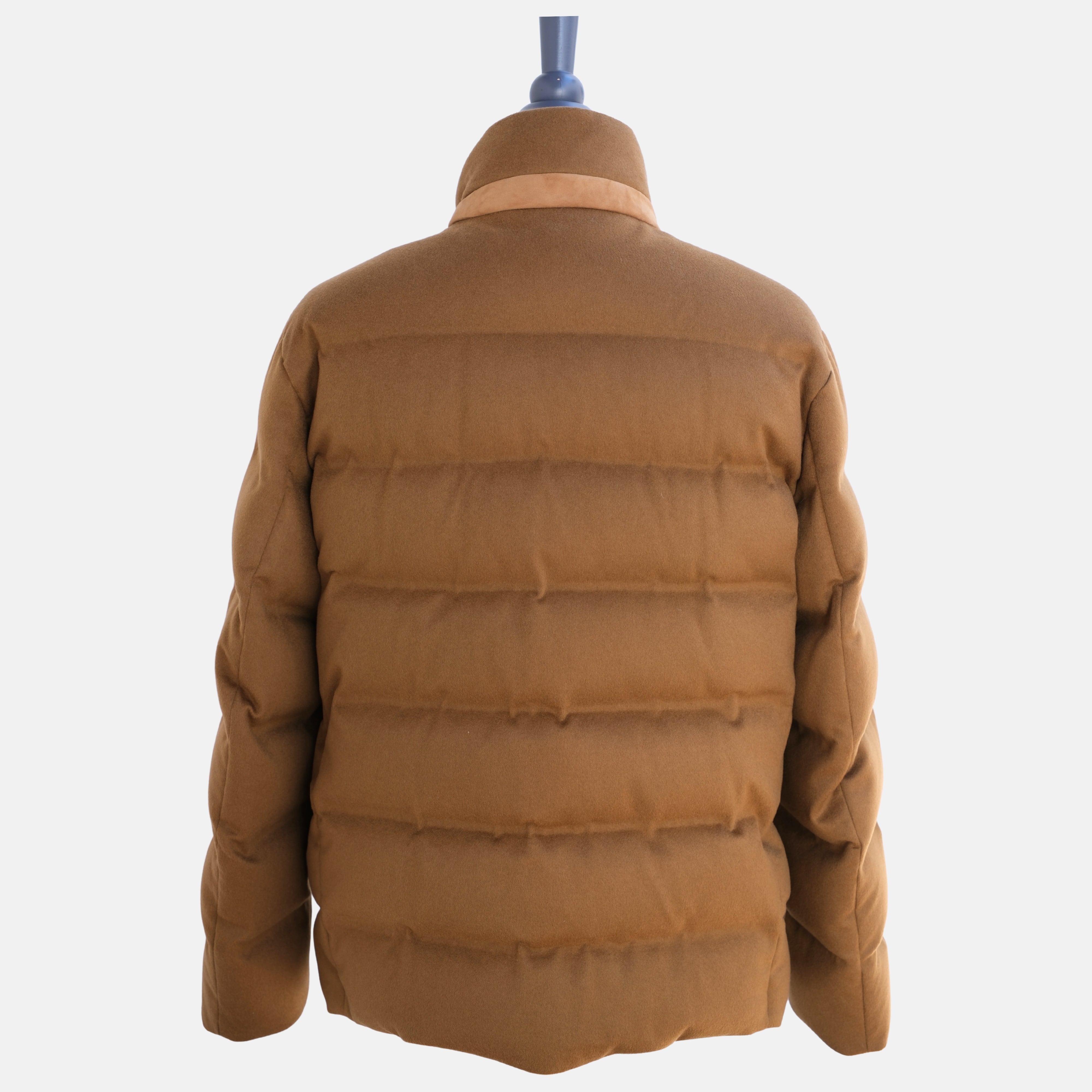 Ochre Down Jacket "C.O.L.D" made of Cashmere (XL)