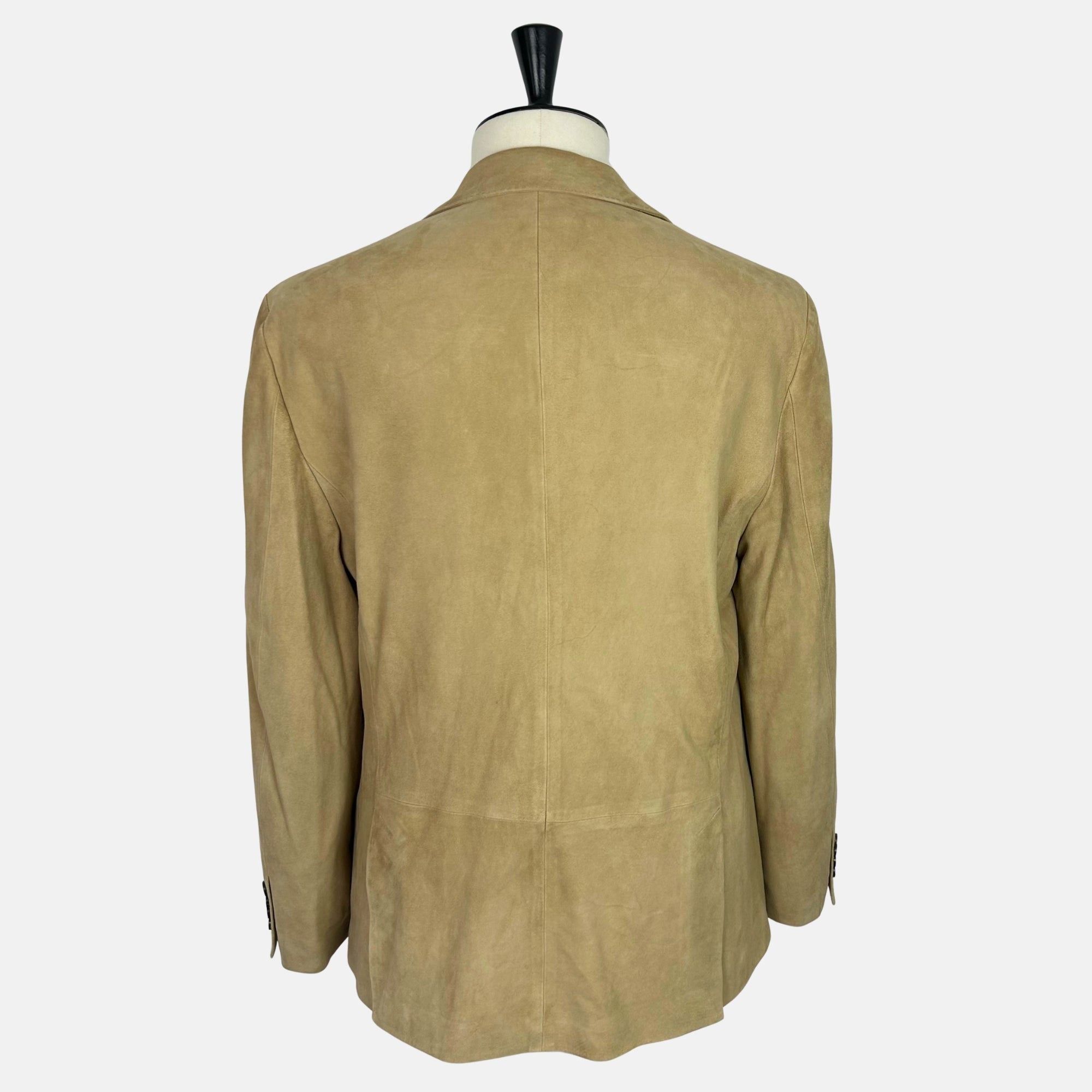 Tan Blazer made of Suede (L)