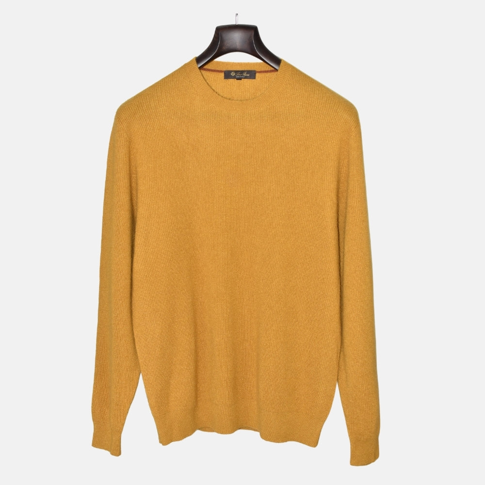 Mustard Sweater made of Cashmere/Silk (EU 52)