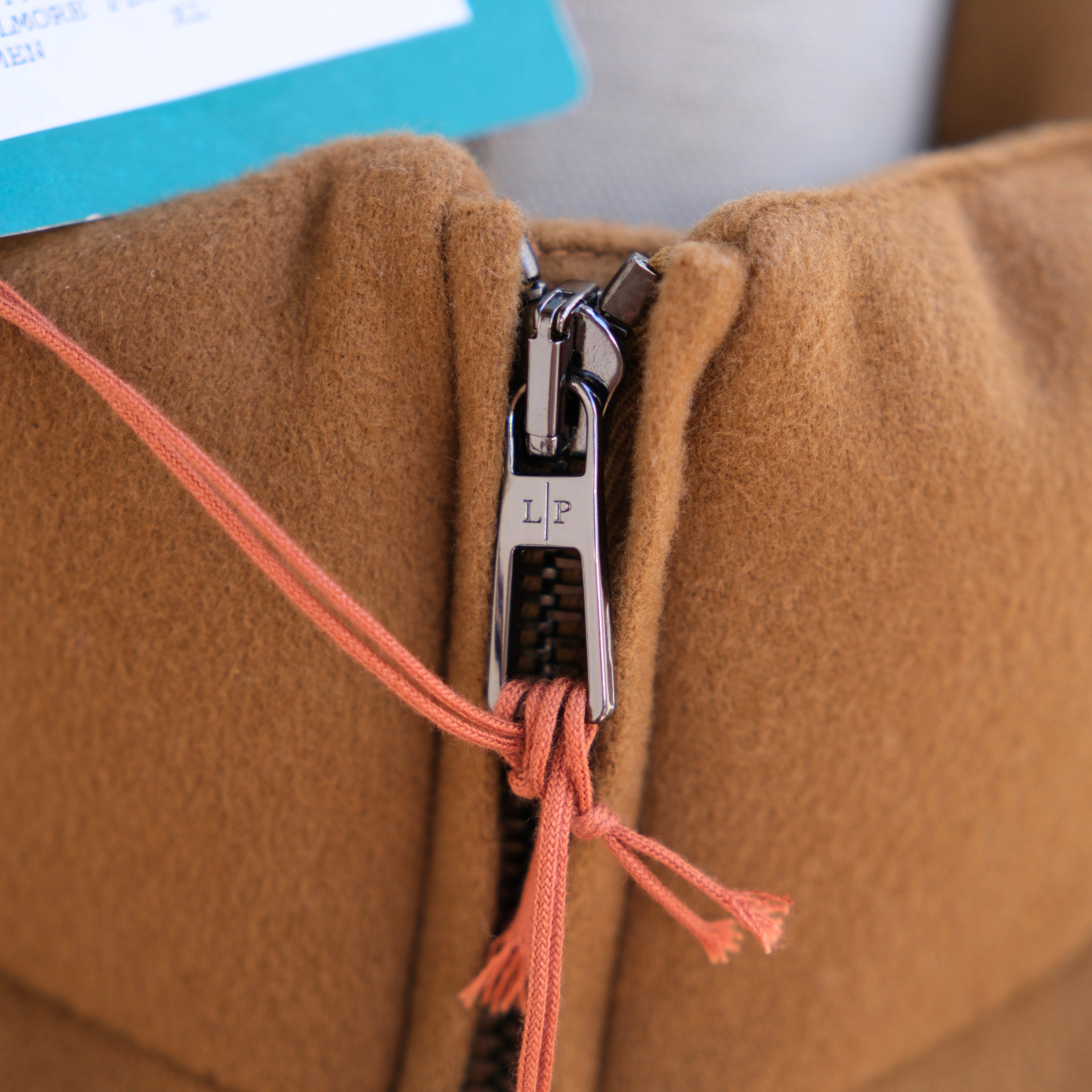 Ochre Down Jacket "C.O.L.D" made of Cashmere (XL)