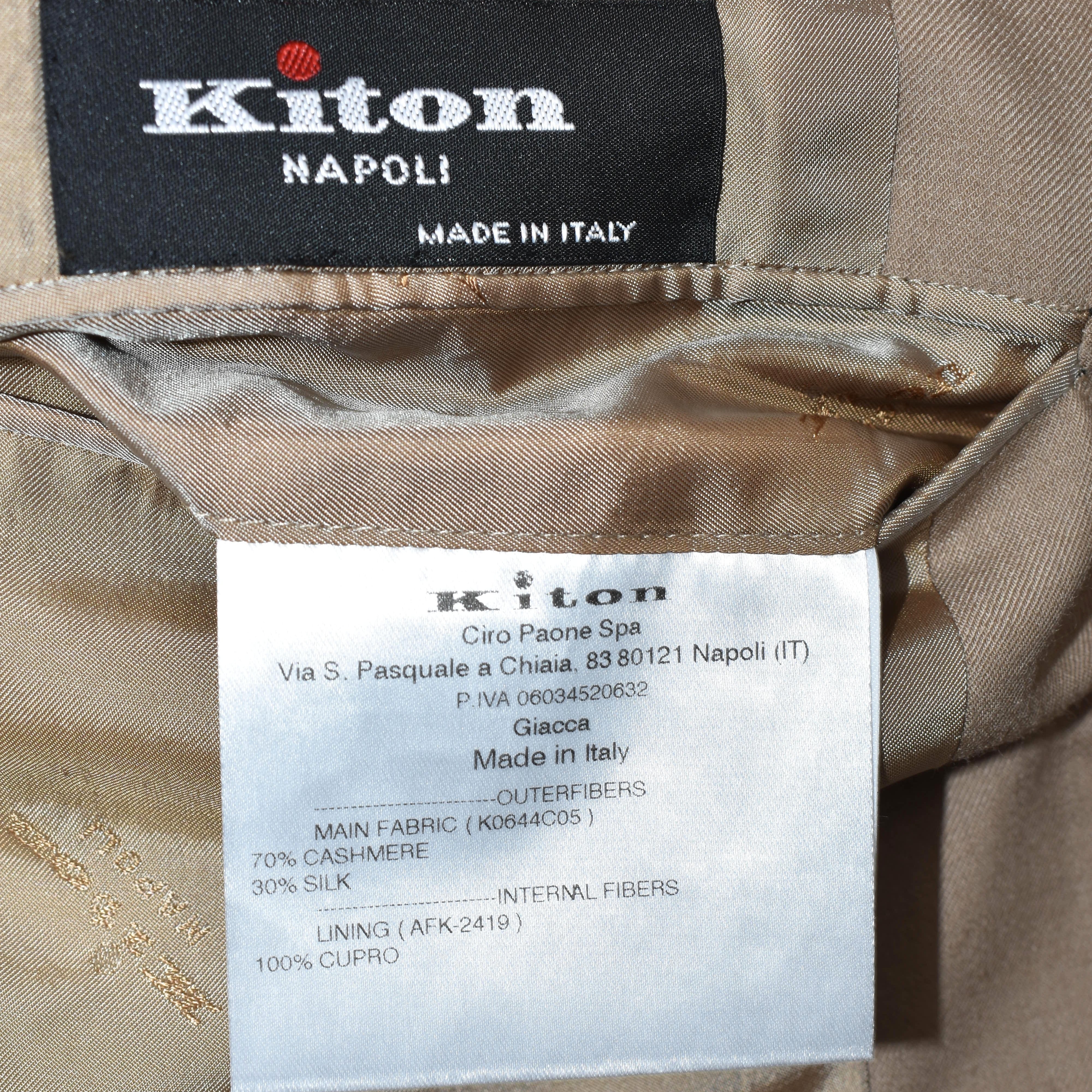 Beige Blazer made of Cashmere/Silk (EU 48)