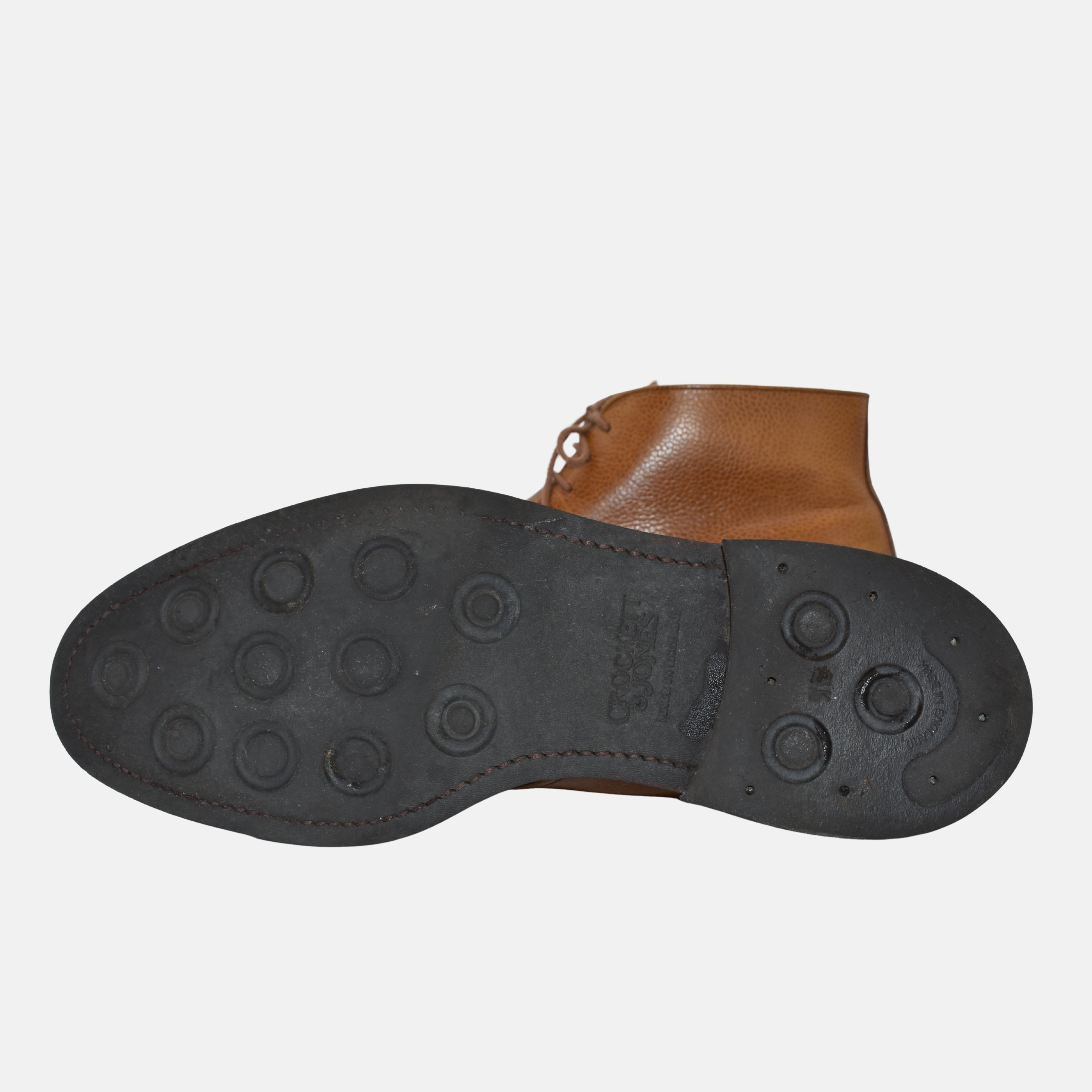 Ochre Half Boots made of Leather (EU 42)