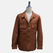 Brown Jacket made of Cashmere/Silk/Linen (EU 54)