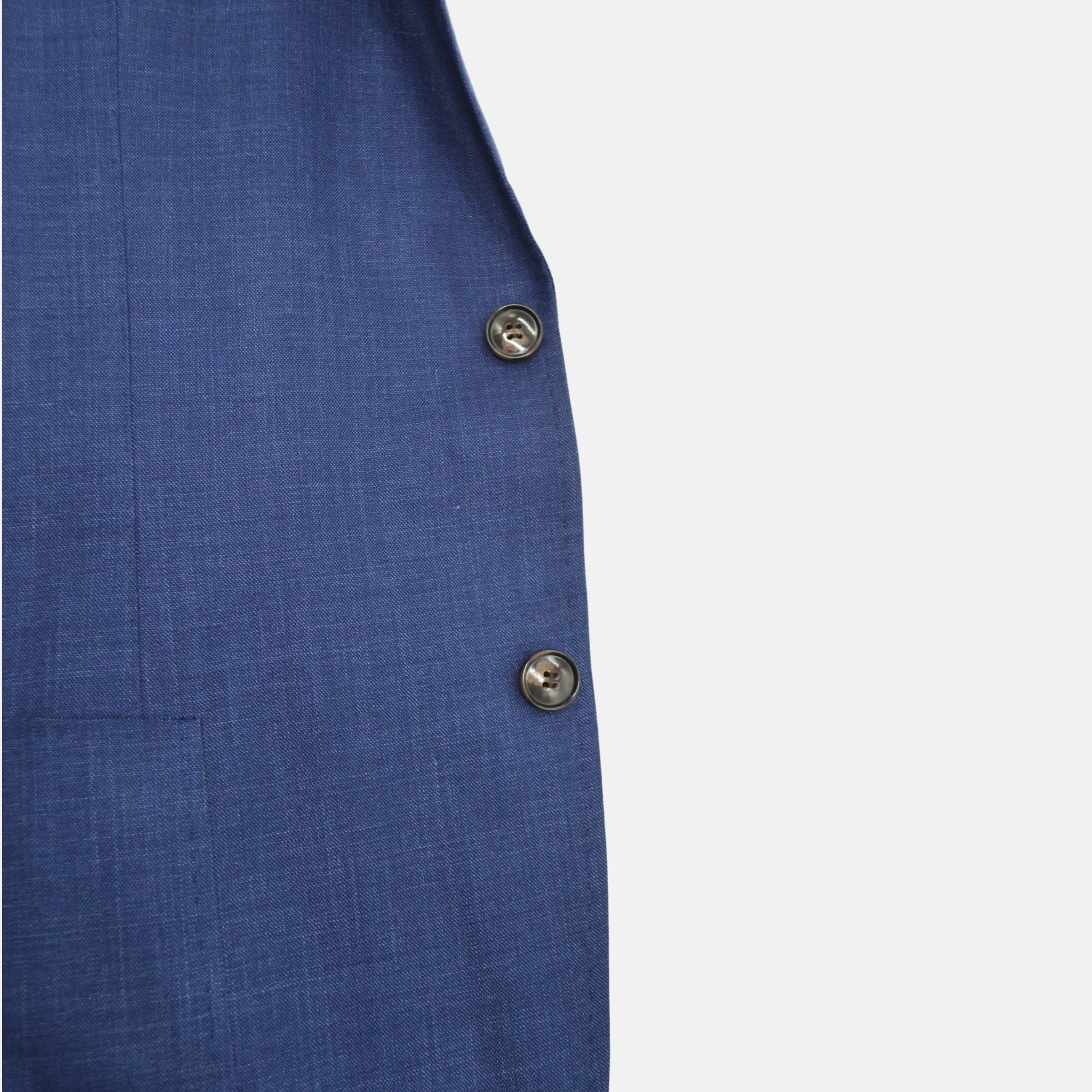 Navy Blue Blazer made of Wool (56)