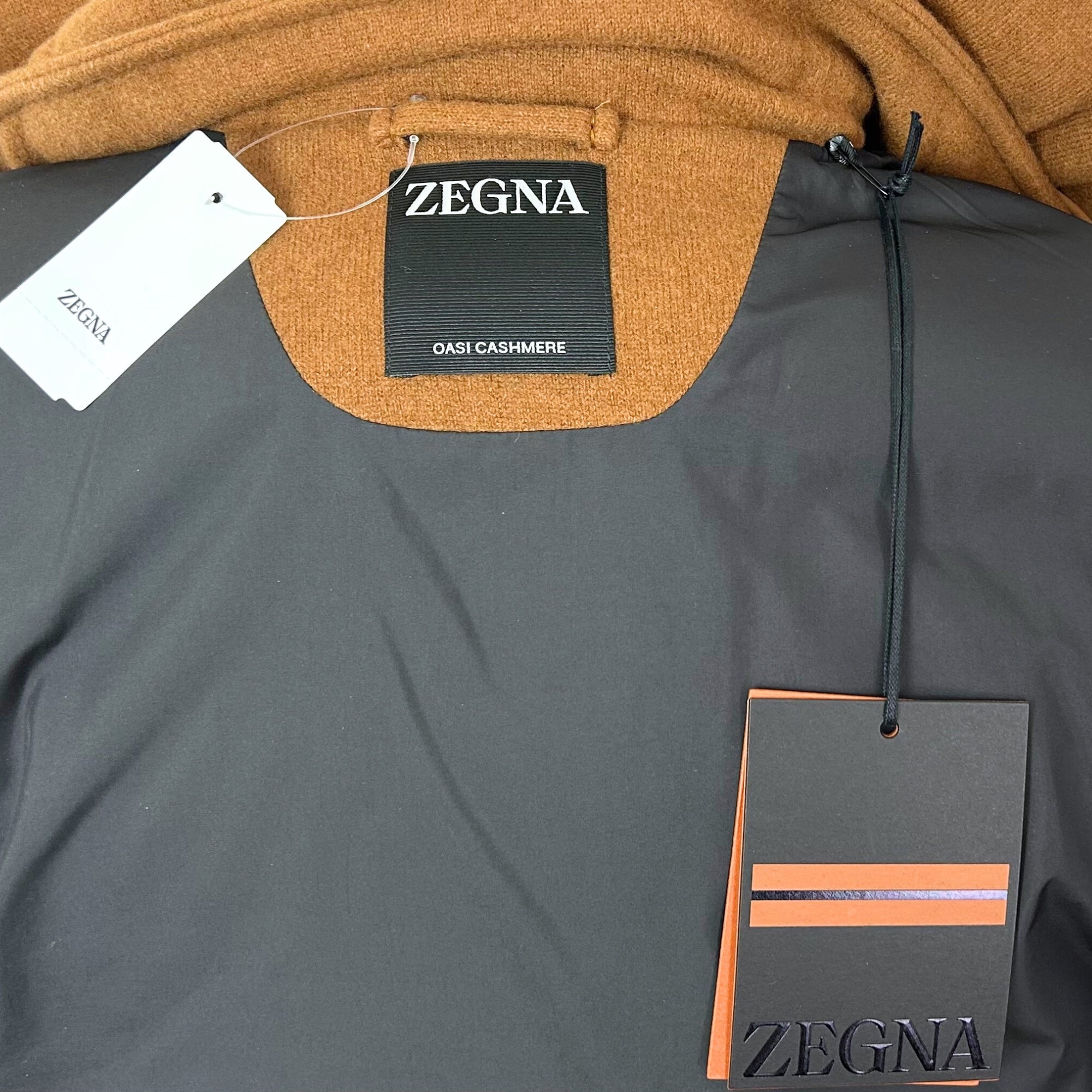 Dark Foliage Down Bomber Jacket made of Cashmere (EU 50, EU 52)