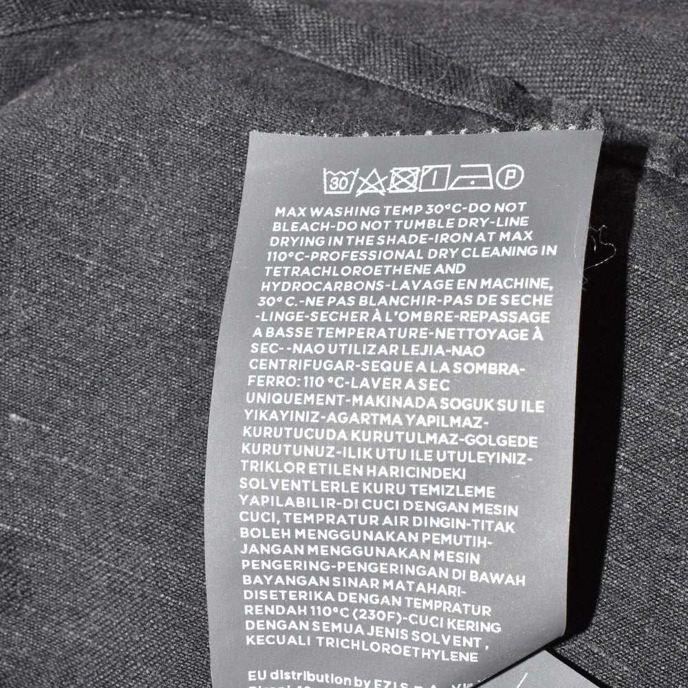 Black Denim Shirt made of Cotton (L)