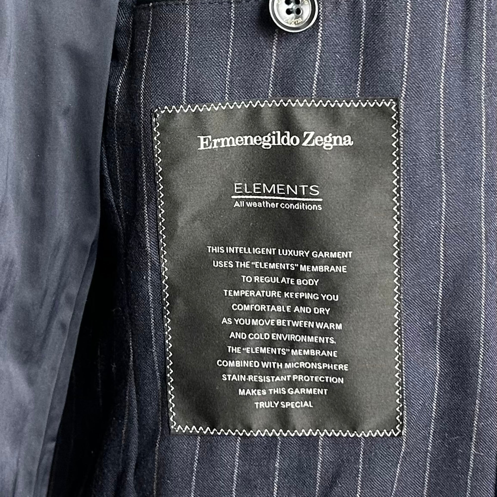 Navy  Parka made of Baby Cashmere (EU 50)