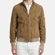 Brown Jacket made of Suede (M)
