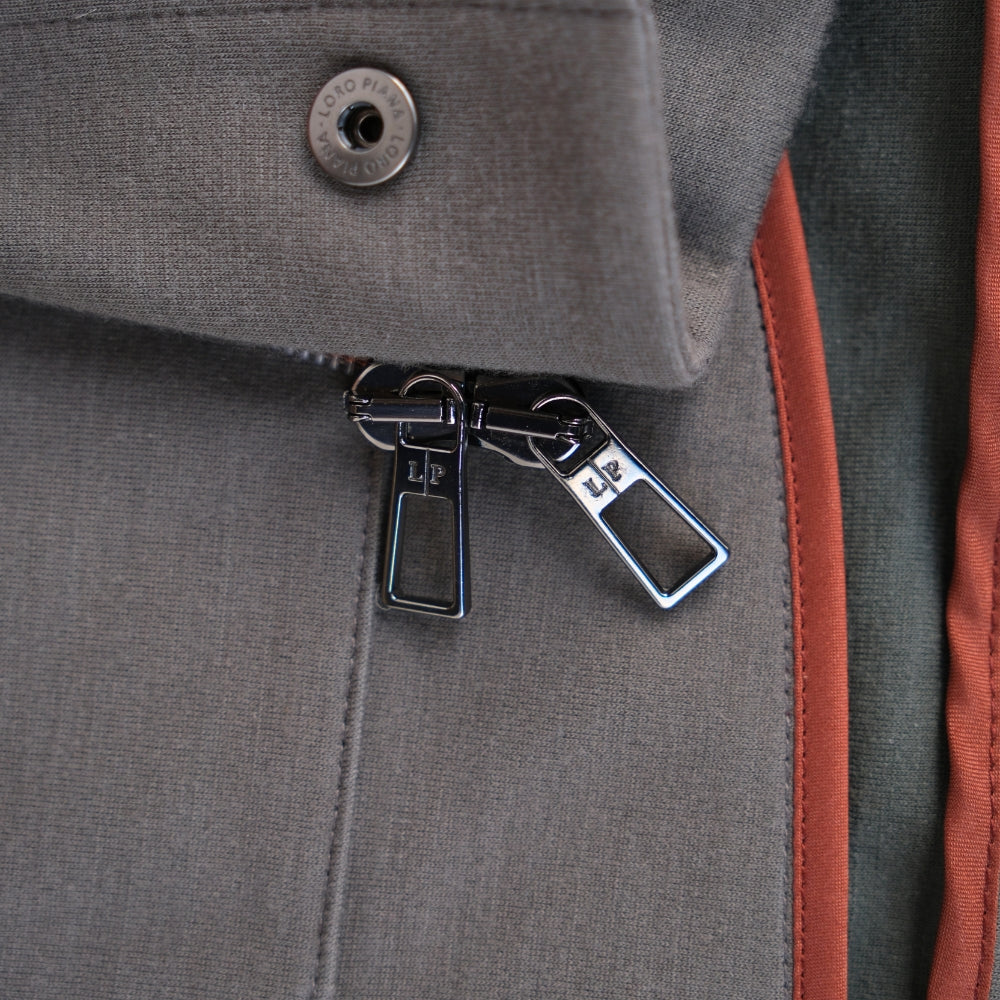 Gray Shirt Jacket made of Virgin Wool (M)