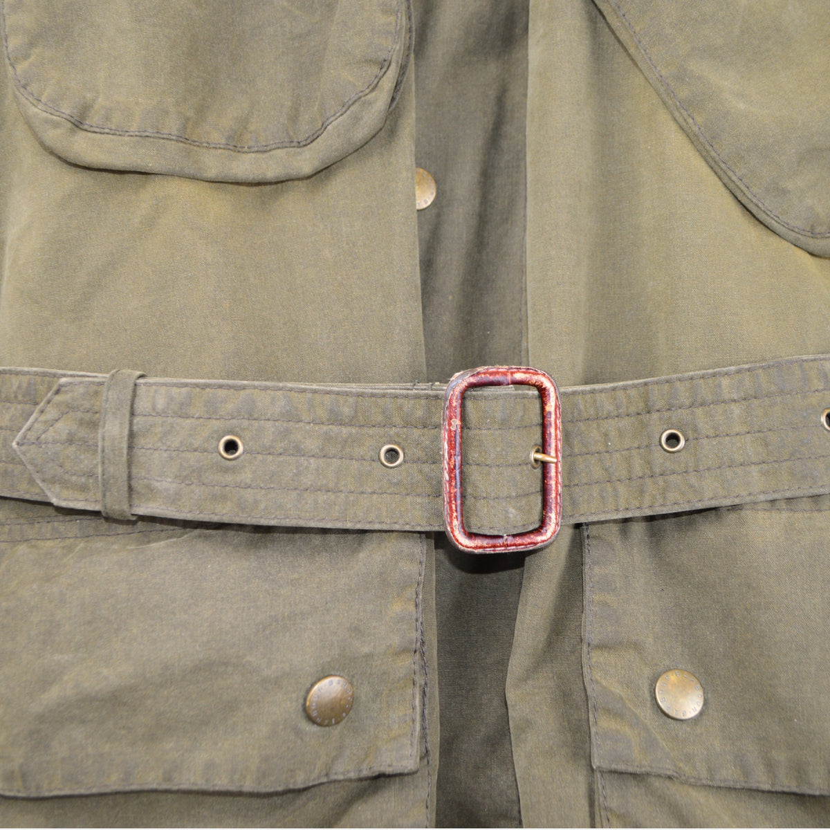Military Parker made of 100% Waxed Cotton (EU 48)