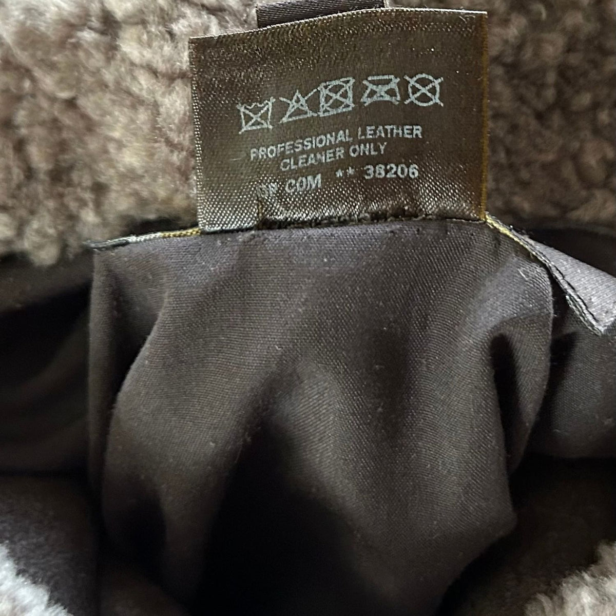 Loro Piana Shearling Jacket Brown (M)